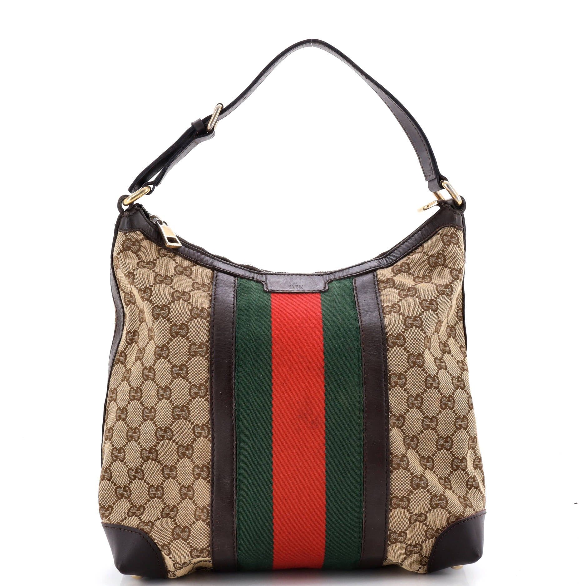 Gucci Vintage Web Hobo Size ONE SIZE - 1 Thumbnail