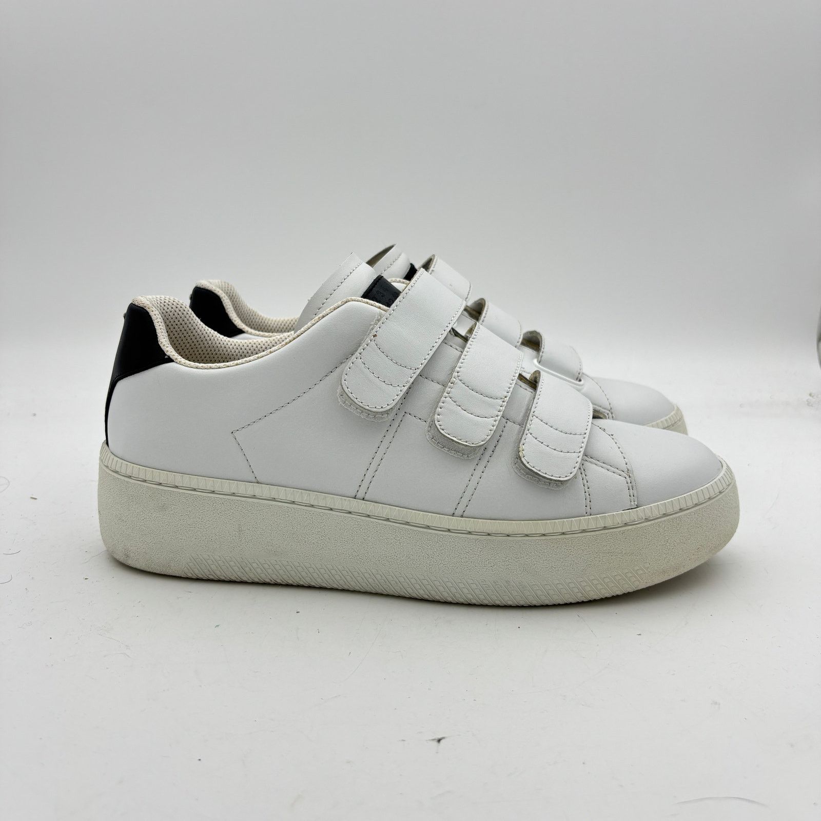 Maison Margiela Maison Margiela M22 Velcro Leather Low Sneakers Mens 42 US 9 Size US 9 / EU 42 - 3 Thumbnail
