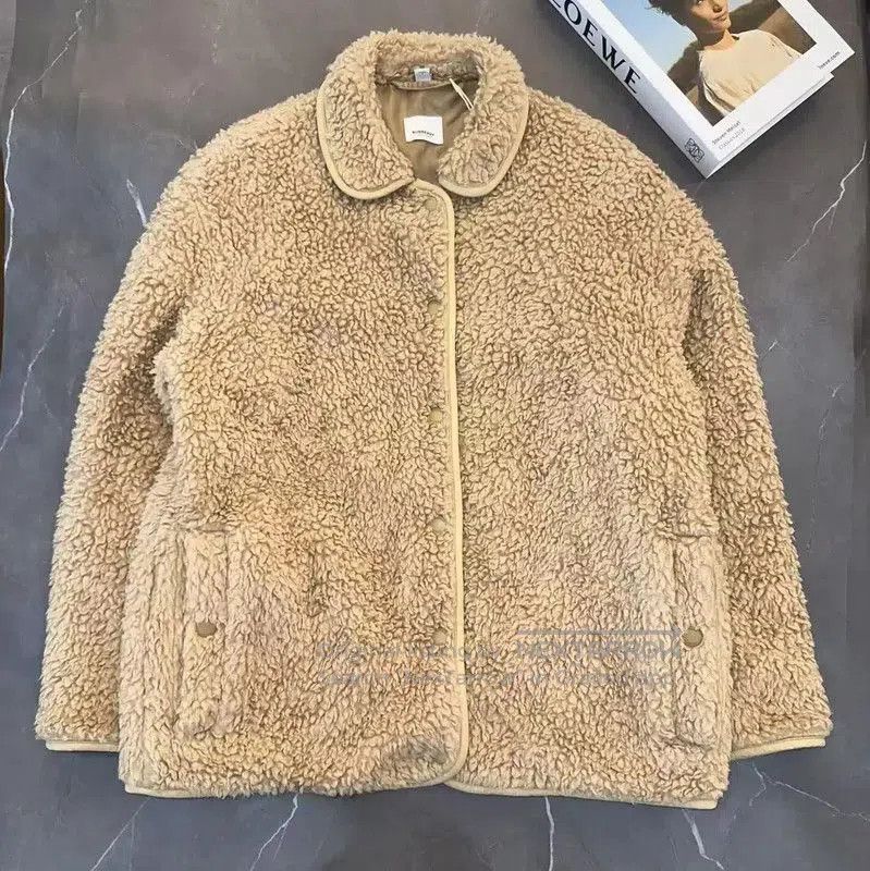 Burberry Burberry Brown Wool Women's Jacket. Size M / US 6-8 / IT 42-44 - 1 Thumbnail