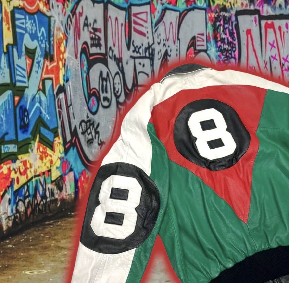 Michael Hoban 1990S MICHAEL HOBAN Vintage 🎱8-Ball JACKET 🧥 Size US M / EU 48-50 / 2 - 3 Thumbnail