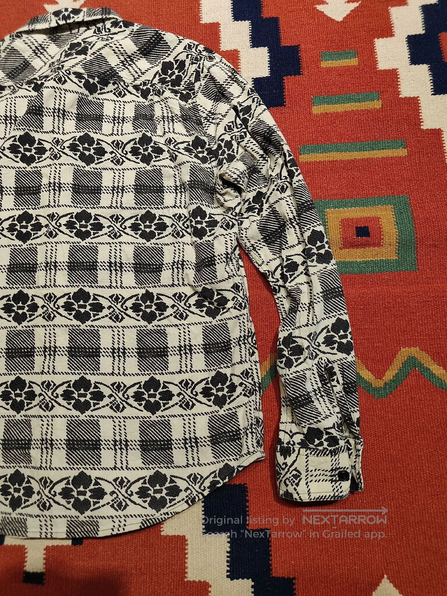 RRL Ralph Lauren RRL Ralph Lauren Small Floral Shirt. Size US M / EU 48-50 / 2 - 5 Thumbnail