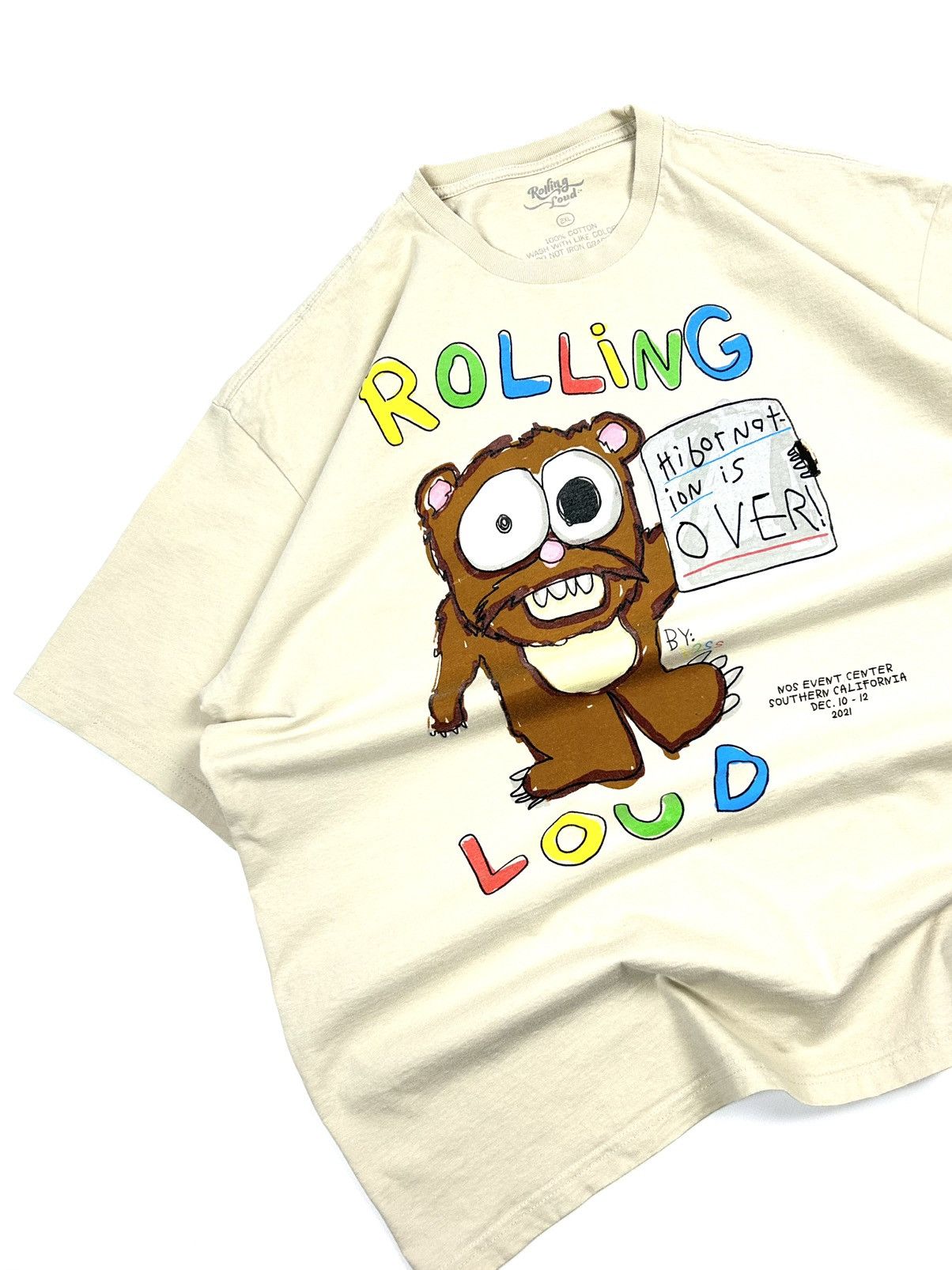 Rolling Loud Roling Loud 2021 Tee Southern California Big Bear Print XXl Size US XXL / EU 58 / 5 - 3 Thumbnail