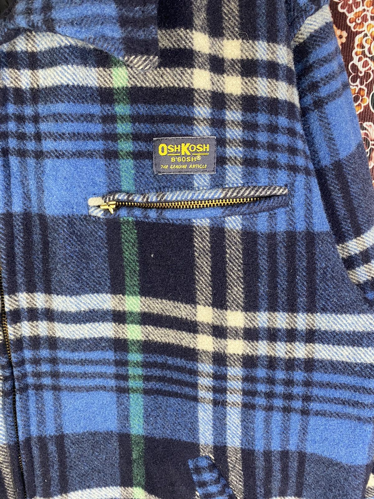 Flannel × Oshkosh OshKosh Outwear Wool Flannel Zip Up Jacket Size US M / EU 48-50 / 2 - 5 Thumbnail
