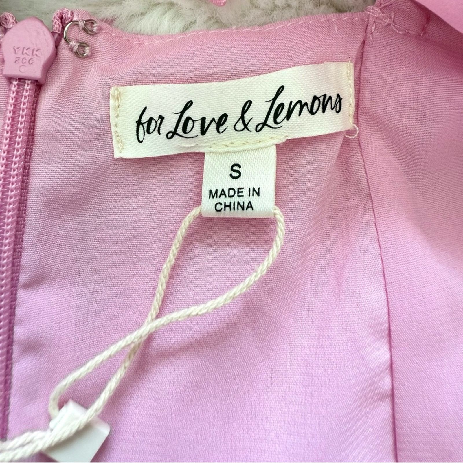 For Love & Lemons NWT!!! For love and lemons women pink dress size S 250$ Size S / US 4 / IT 40 - 8 Thumbnail