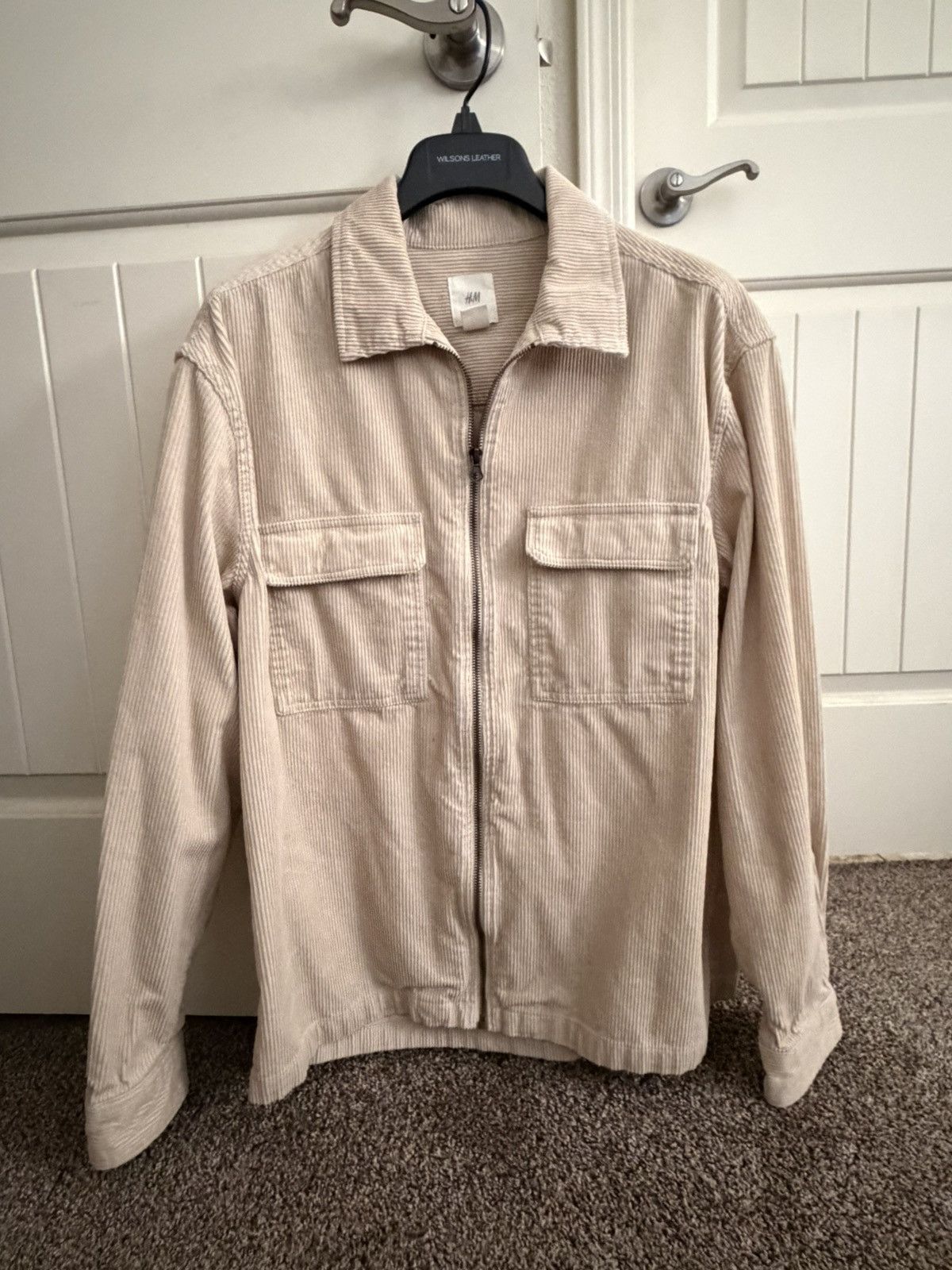H&M H&M Corduroy Zip Up Over Shirt Size US L / EU 52-54 / 3 - 1 Thumbnail
