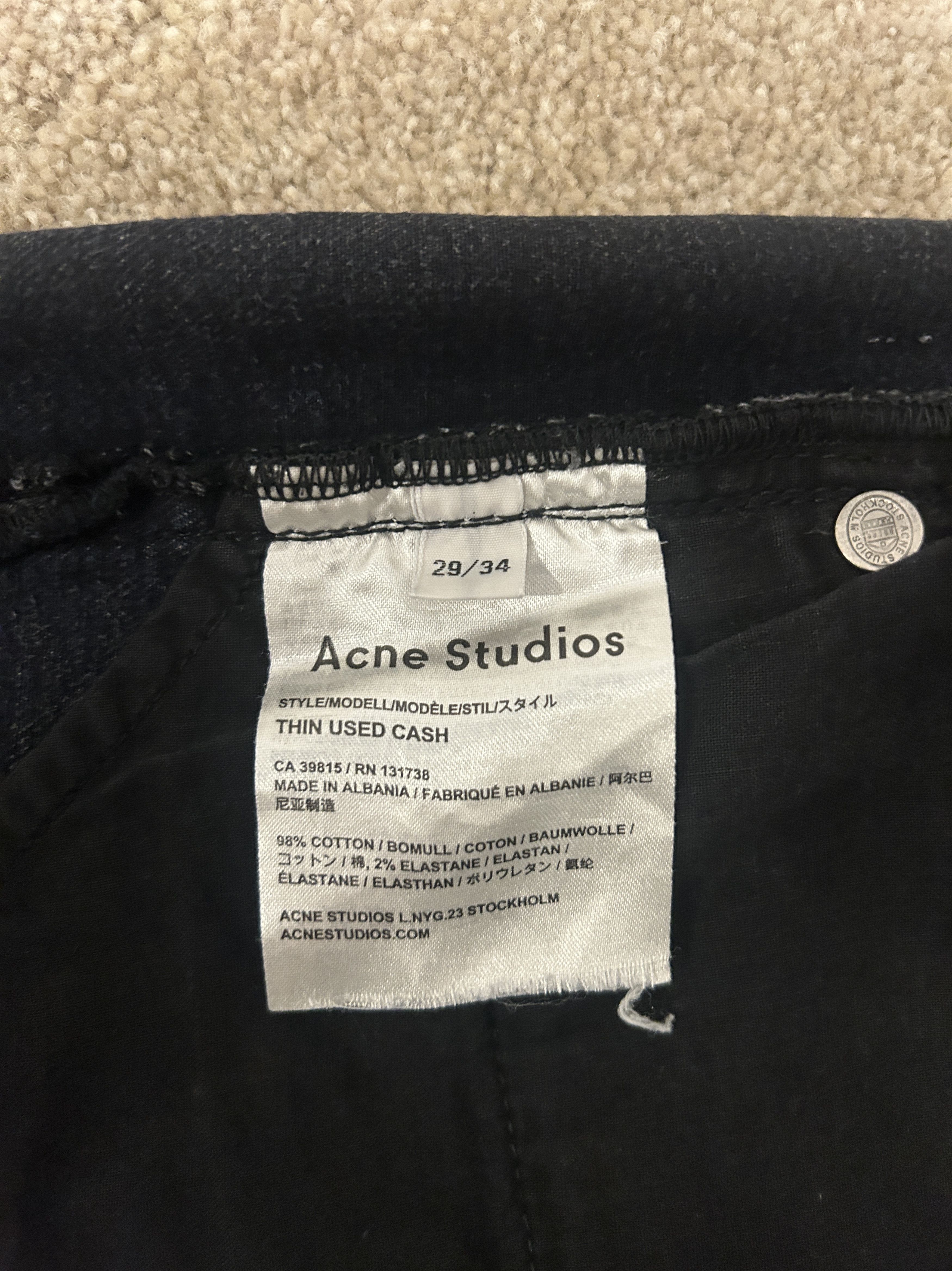 Acne Studios Acne Studios Jeans Size US 29 - 7 Thumbnail