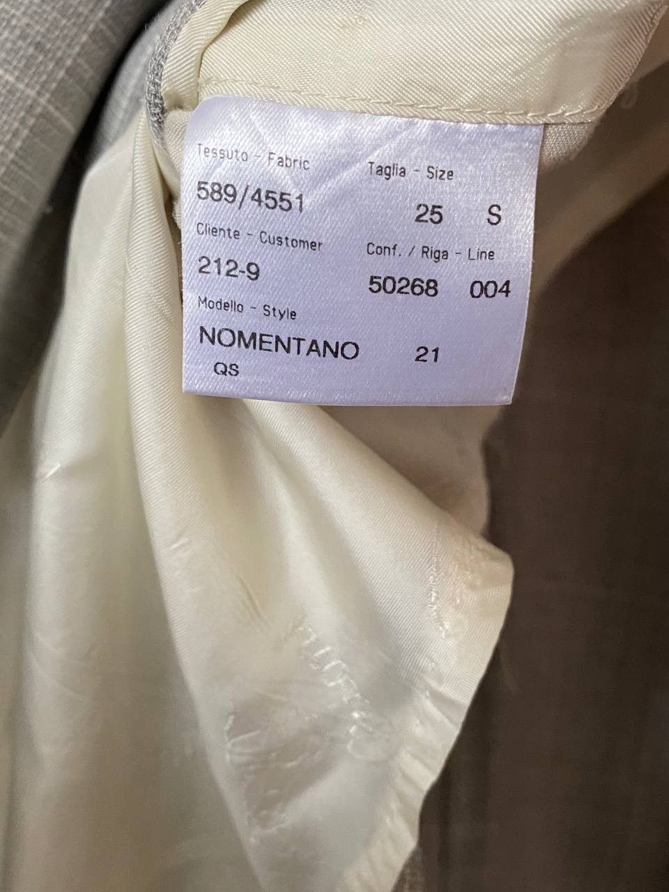 Brioni Brioni Blazer Nomentano Gray Knit Windowpane Wool Sportcoat Size 40S - 15 Thumbnail
