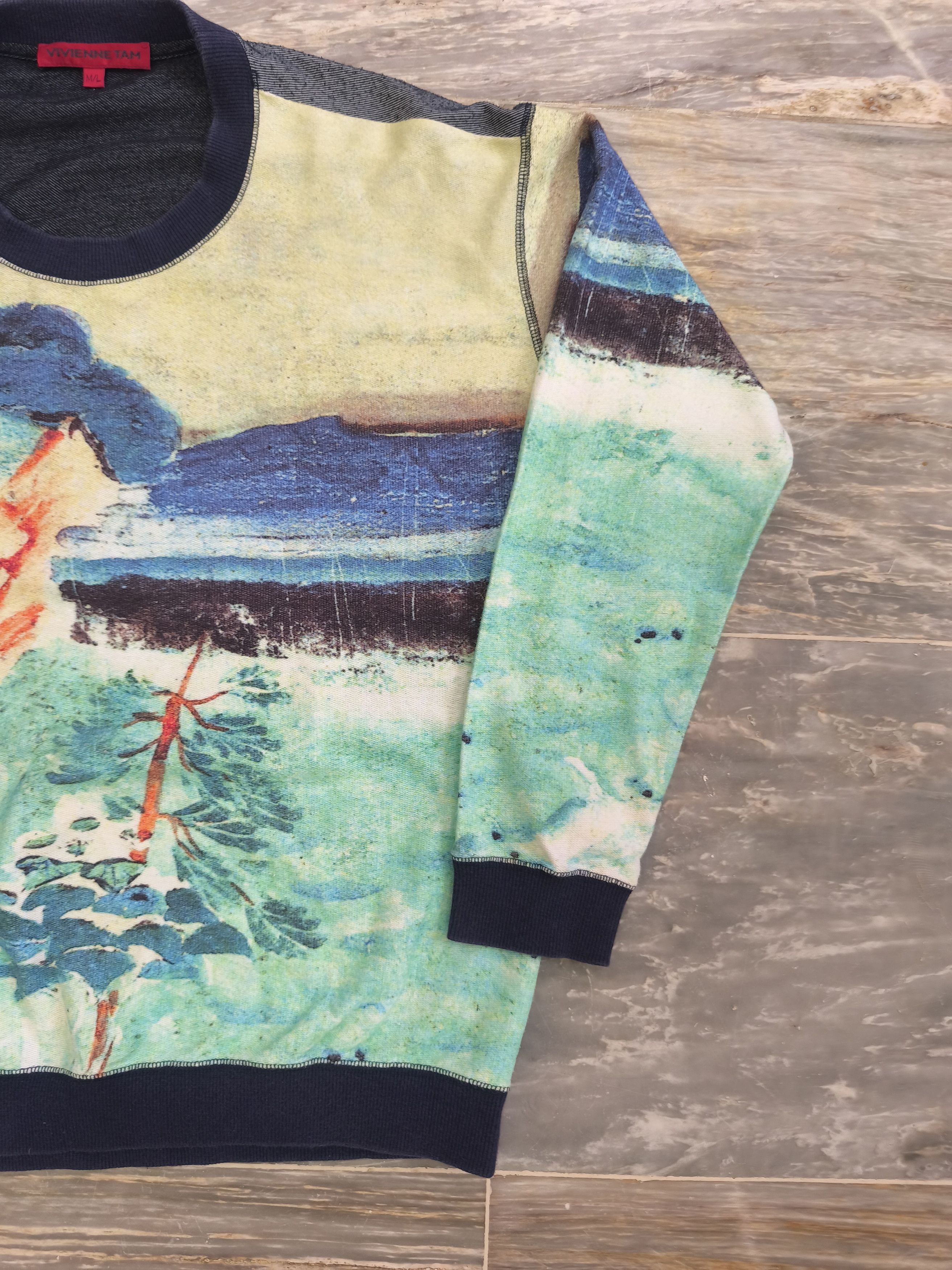 Vivienne Tam Vivienne Tam Art Sweatshirt Size M / US 6-8 / IT 42-44 - 3 Thumbnail