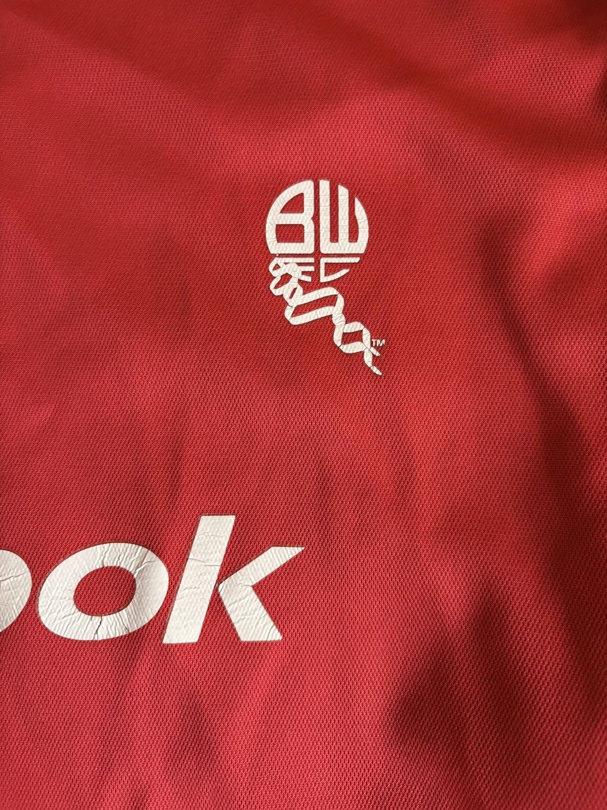 Reebok Bolton Wanderers Reebok Vintage Sweatshirt Player Issue 2004 Size US L / EU 52-54 / 3 - 5 Thumbnail
