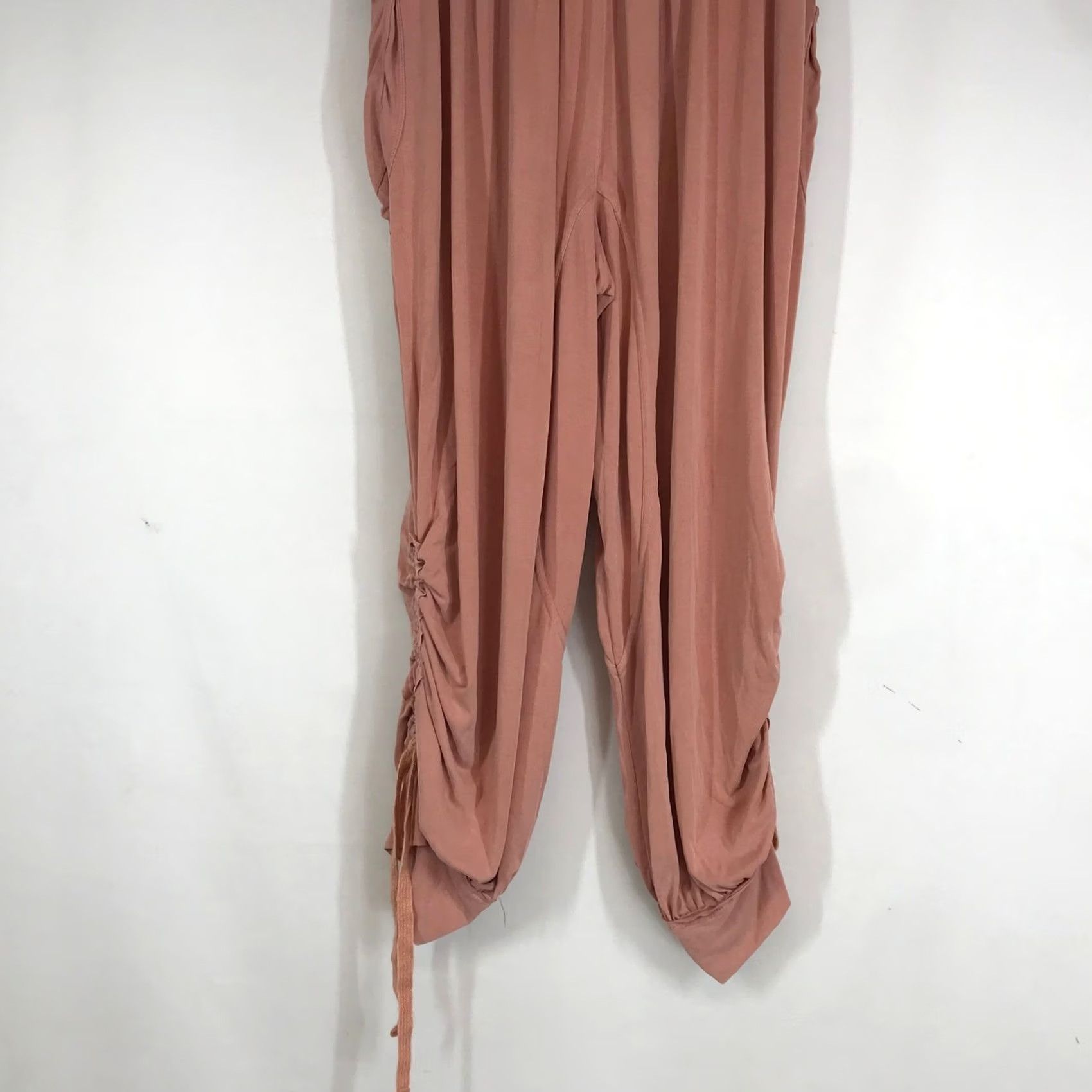 Vintage FP Movement Mauve Pink Harem Joggers High Waist Cinch Ankle Pants XS Size 26" / US 2 / IT 38 - 6 Thumbnail