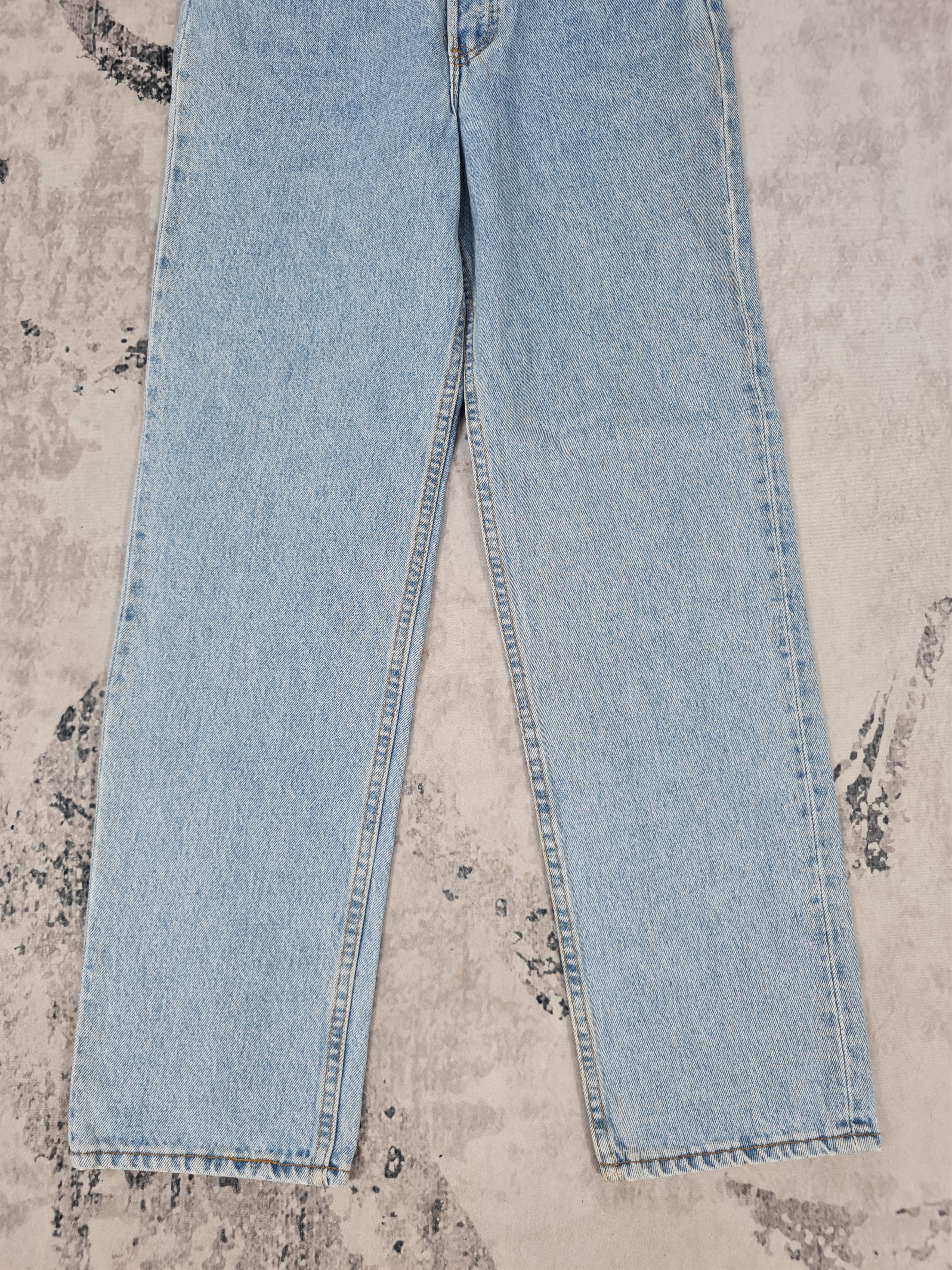 Levi's Vtg 90's LEVIS 501 Faded Light Blue Jeans L0387 Size 27X28.5 Size US 27 - 3 Thumbnail