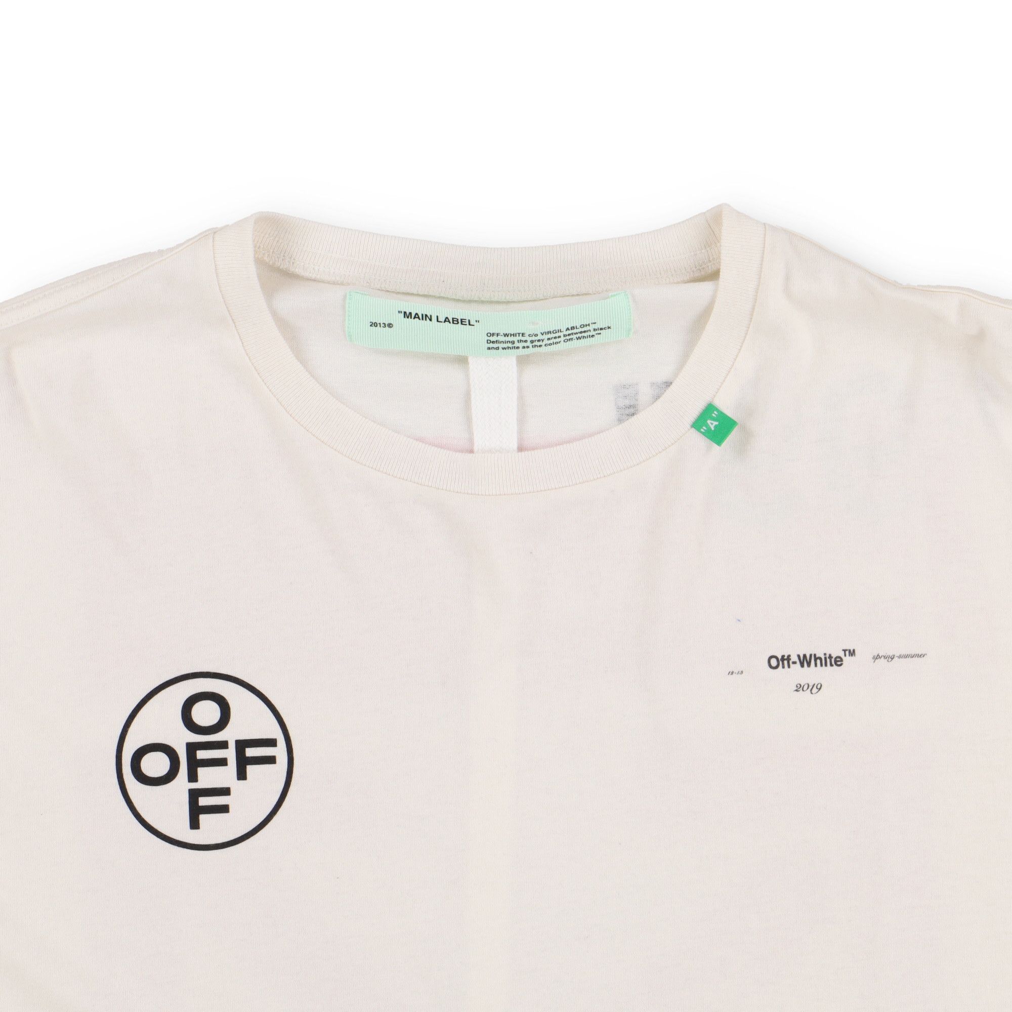 Off-White Pink Impressionism Stencil Arrows Oversized T-Shirt Size US M / EU 48-50 / 2 - 6 Thumbnail