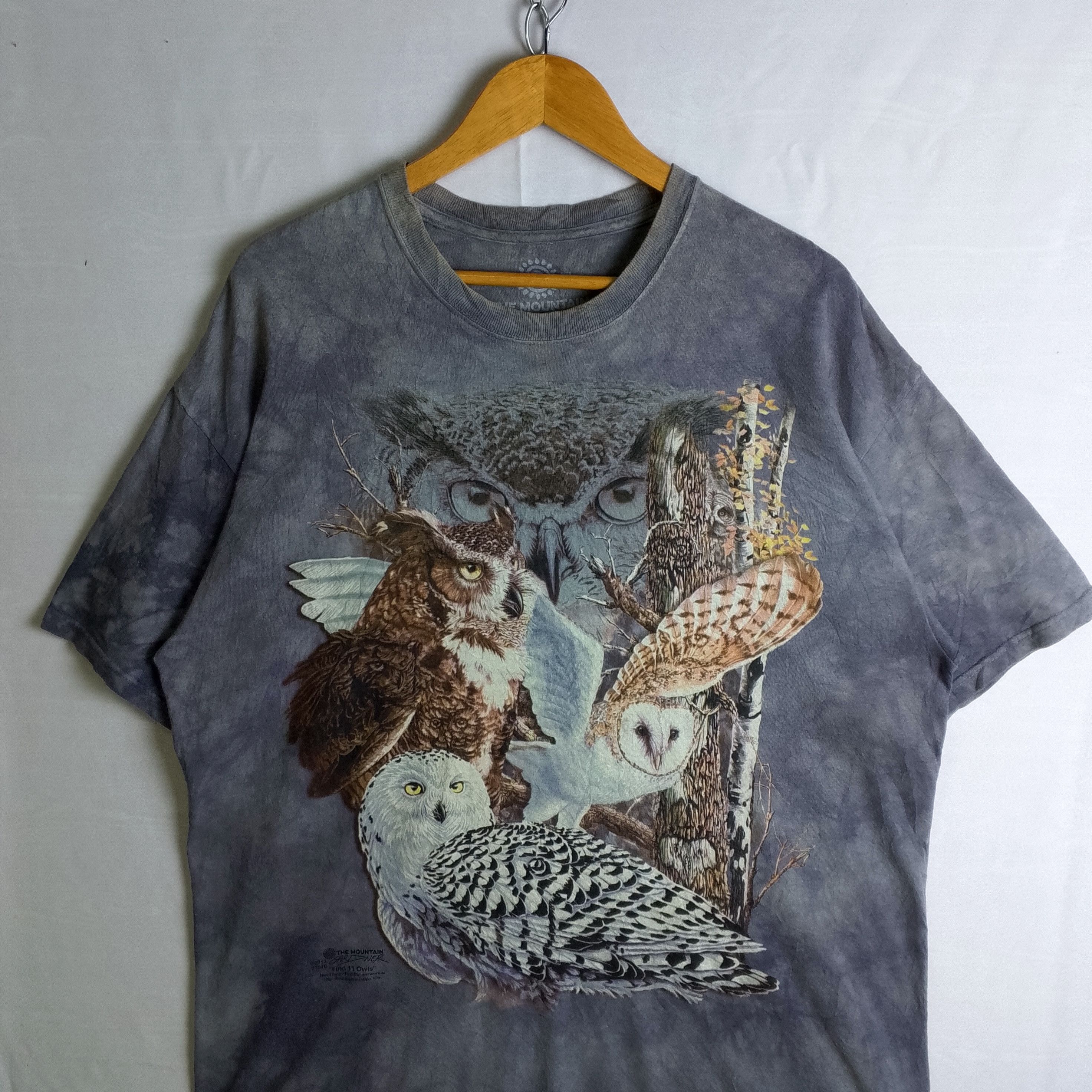 The Mountain Vintage Overprint The Mountain Find 11 Owls Size US XL / EU 56 / 4 - 3 Thumbnail