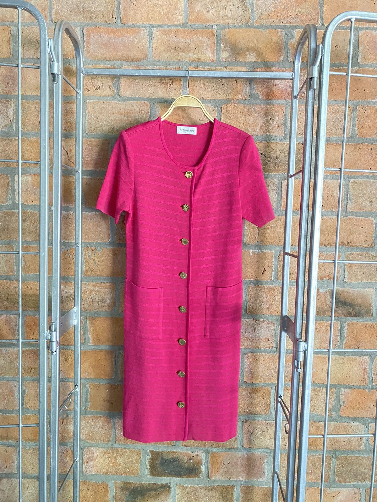 Yves Saint Laurent Yves Saint Laurent Pink dress Size ONE SIZE - 22 Thumbnail