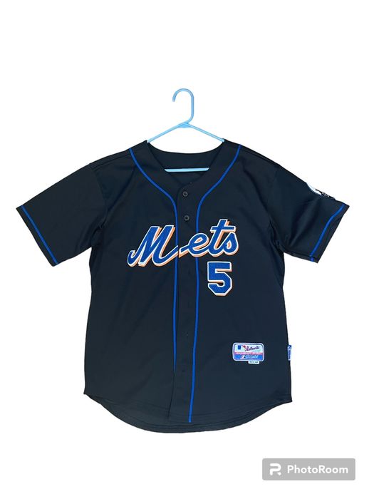 NY METS David WRIGHT Authentic Majestic Baseball Jersey Size