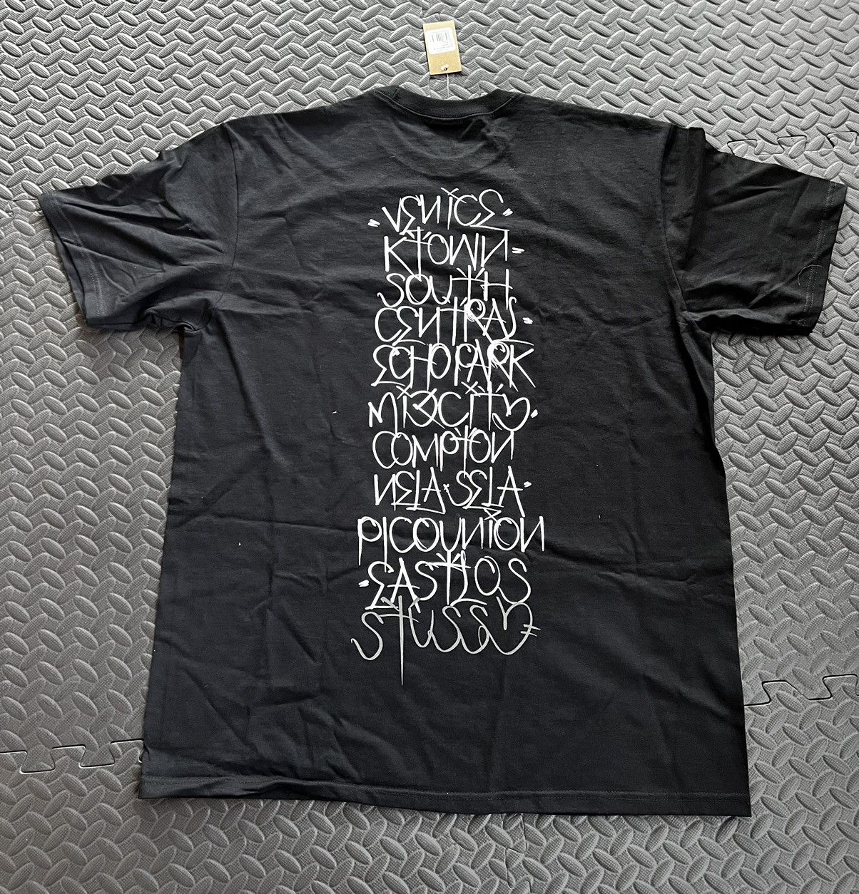 Born X Raised × Stussy Stussy & Born x Raised Handstyles Tee Size US L / EU 52-54 / 3 - 5 Thumbnail