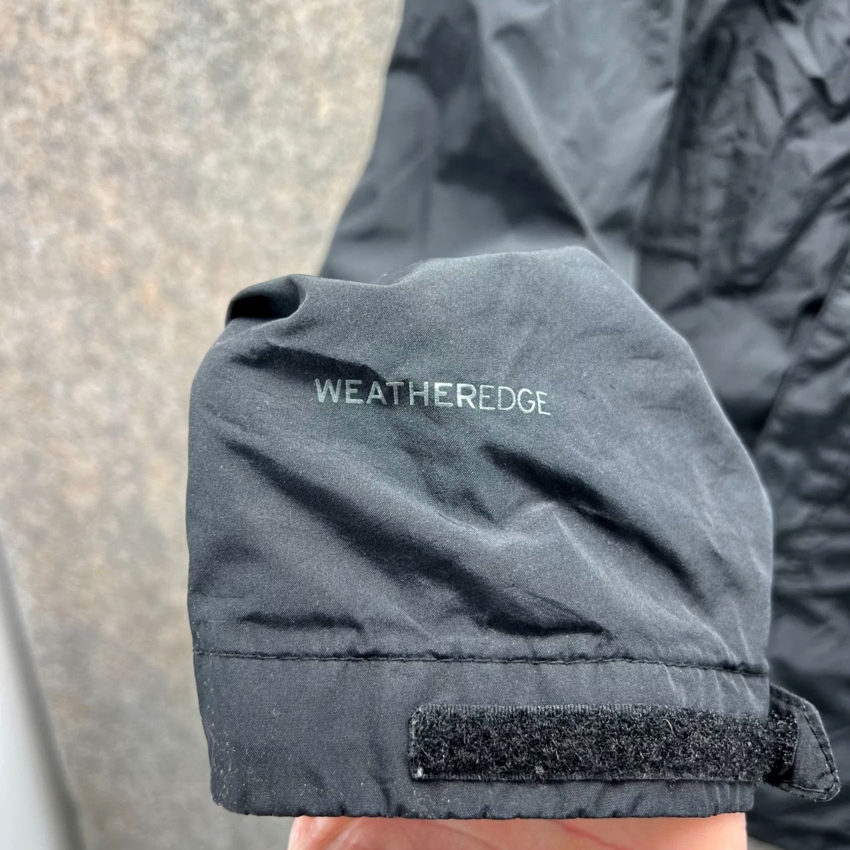 Eddie Bauer VINTAGE Eddie Bauer Jacket Mens Small Black Windbreaker Hooded WeatherEdge Rain Vintage Size US S / EU 44-46 / 1 - 7 Thumbnail