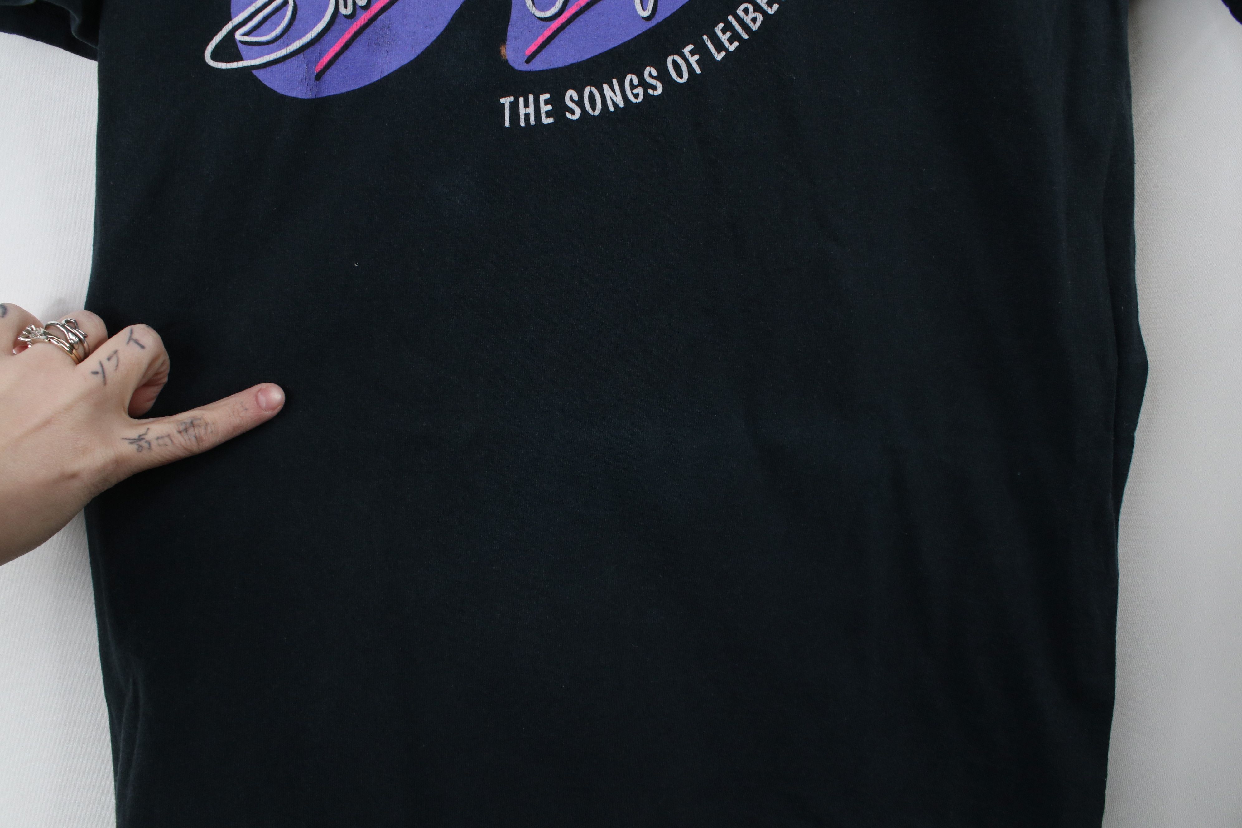 Vintage Vintage Joes Cafe The Songs of Leiber and Stoller T-Shirt Size US XL / EU 56 / 4 - 7 Thumbnail