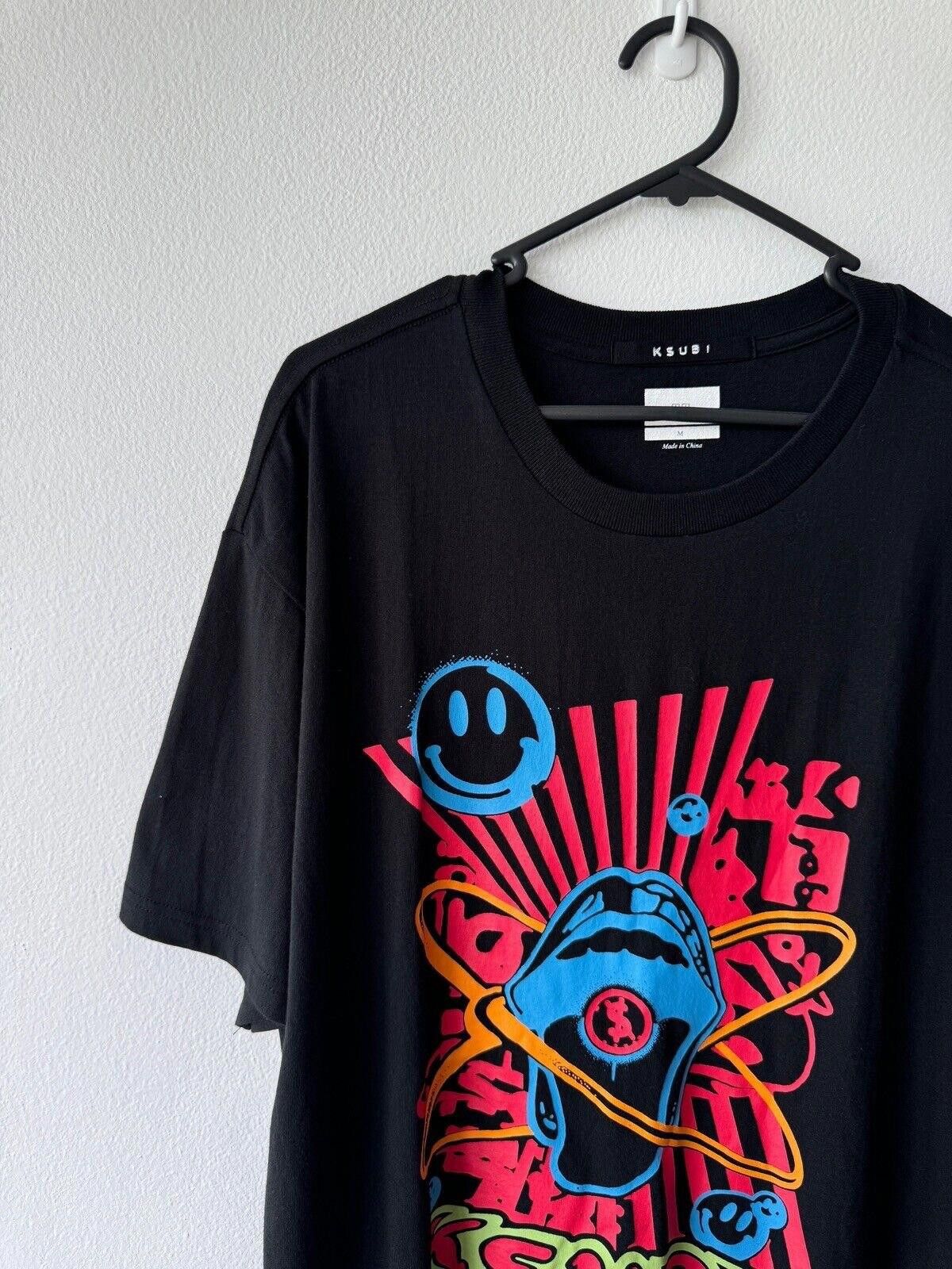 Ksubi new ksubi tee t shirt top mens medium black red pill biggie Size US M / EU 48-50 / 2 - 2 Thumbnail
