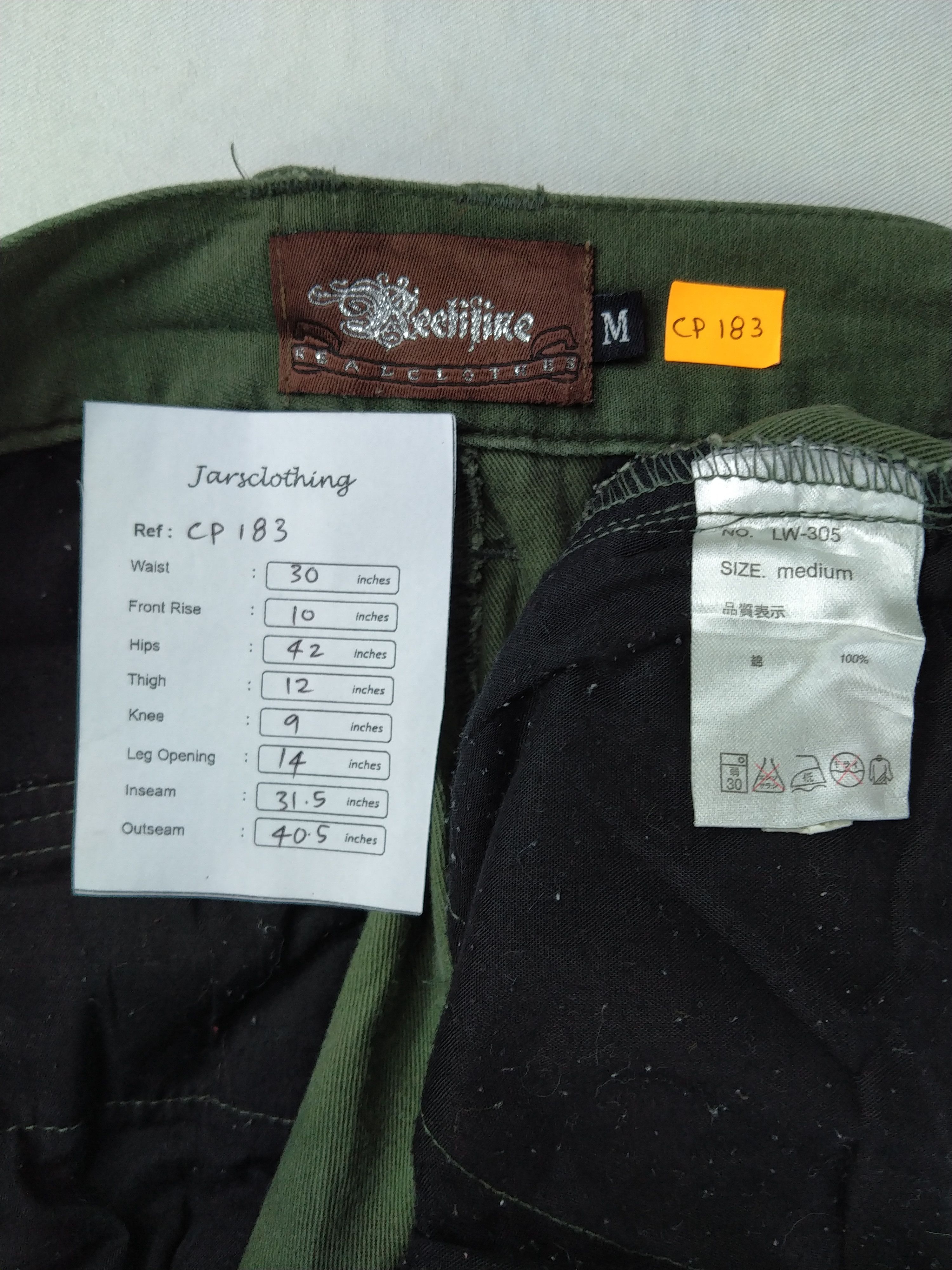 Japanese Brand Bondage Cargo Multi Pocket Pants -CP183 Size US 30 / EU 46 - 8 Thumbnail
