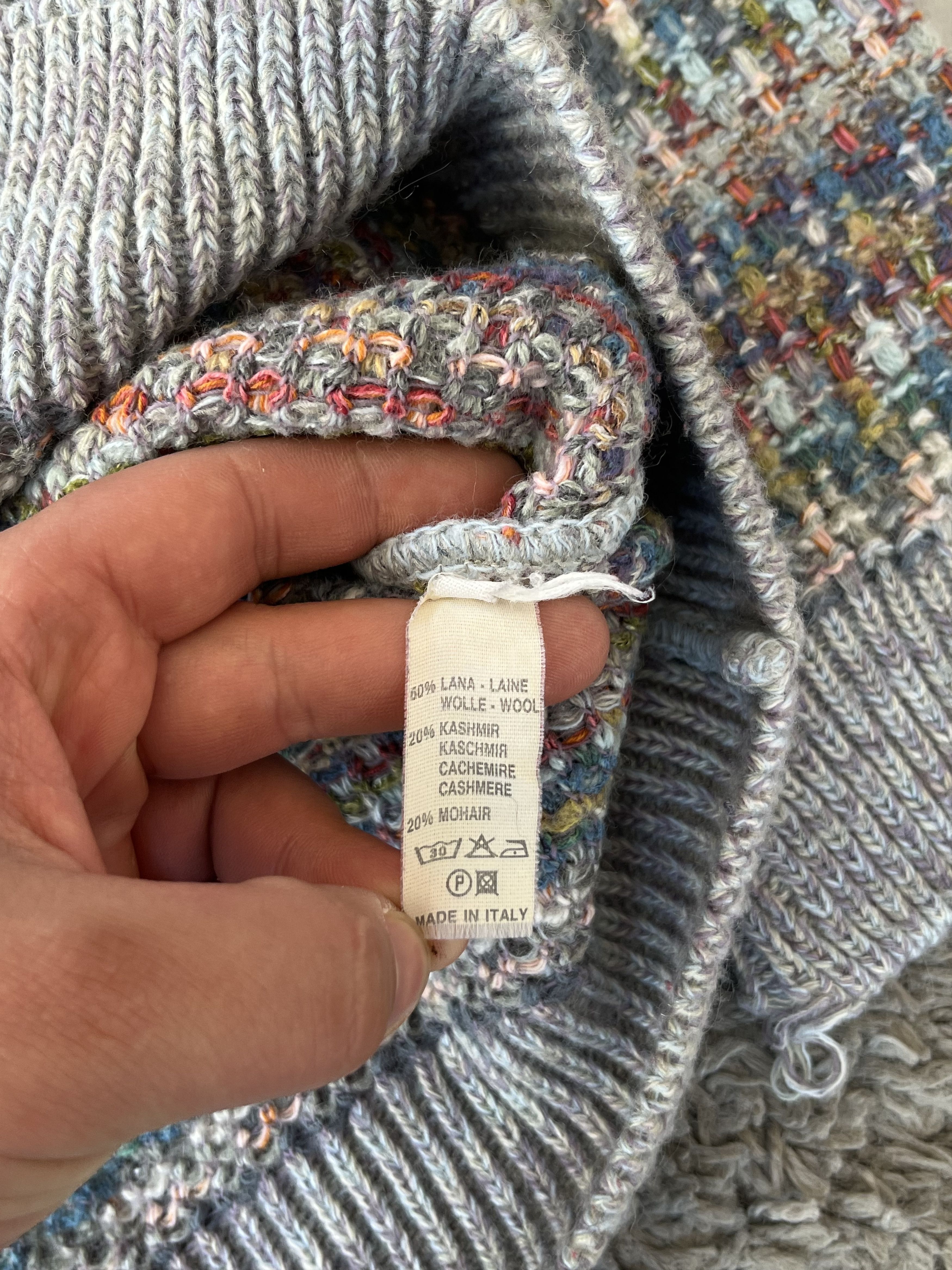 Missoni MISSONI SPORT Vintage Sweater Very Rare 20% Kashmir Size US XL / EU 56 / 4 - 8 Thumbnail