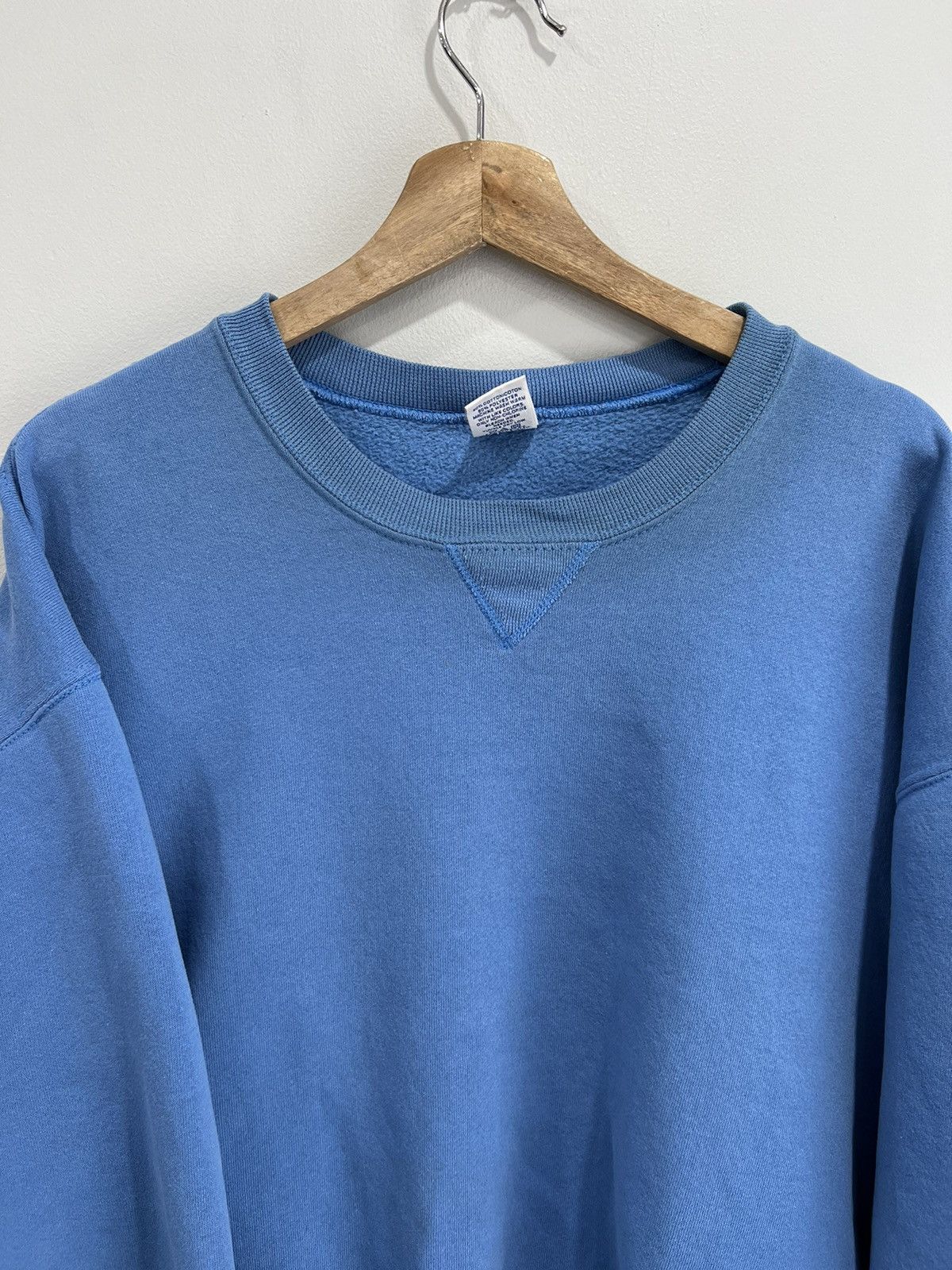 Russell Athletic × Vintage Vintage Russell Athletic Blank Sweater Sweatshirt Size US XL / EU 56 / 4 - 3 Thumbnail