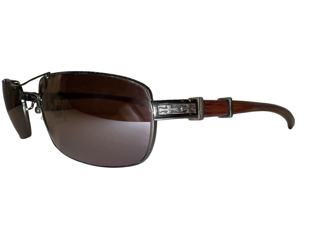image of Chrome Hearts Wooden Frame Glasses $1499.99, Men's