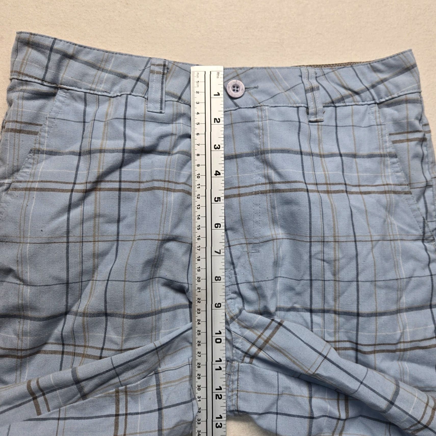 O'Neill O'Neill Blue Plaid Patterned Shorts Casual Beach Adult Men's 29 Blue Plaid Shorts Summer Beach Mens 29 California? Size US 29 - 6 Thumbnail