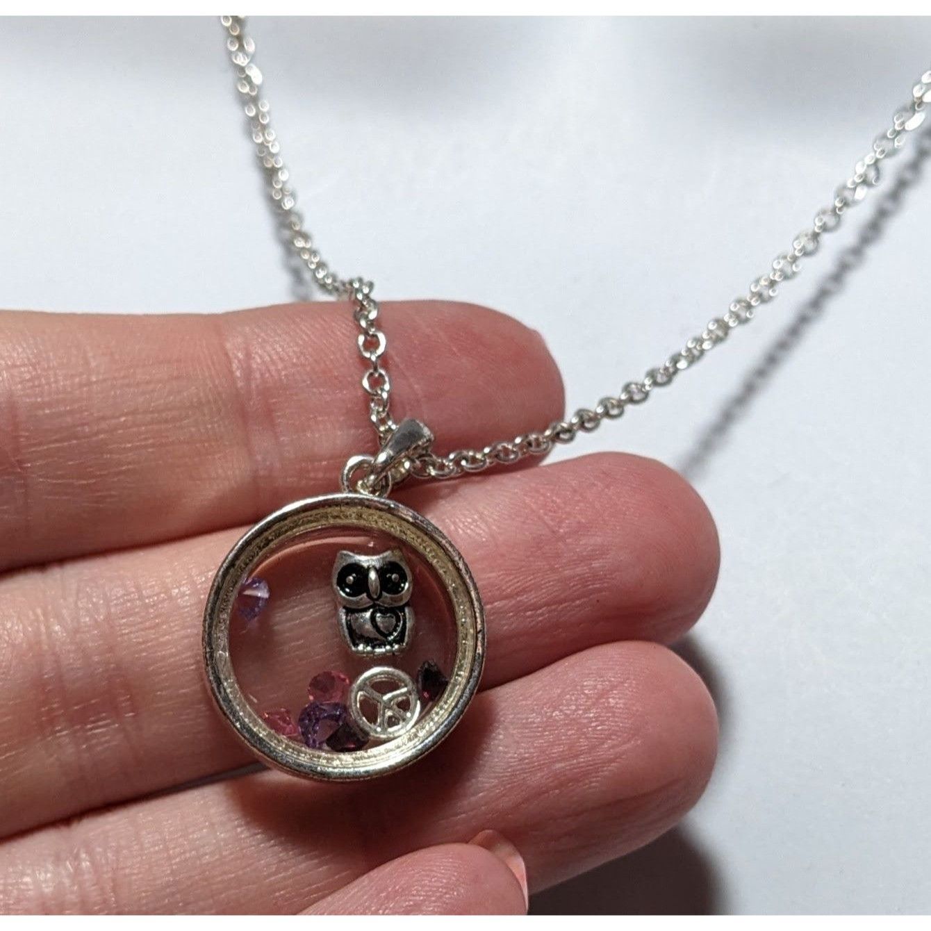 Other Owl Floating Locket Necklace Size ONE SIZE - 9 Thumbnail