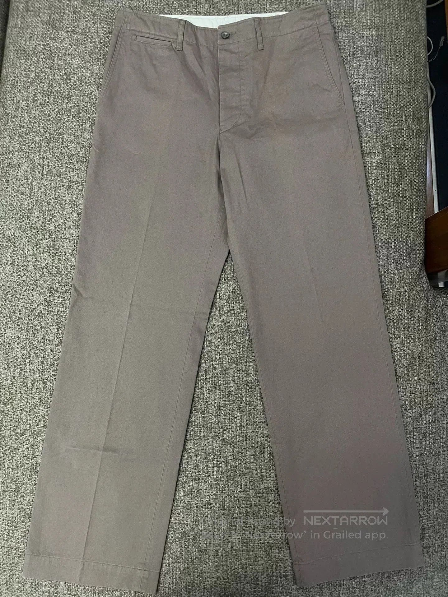 Visvim VISVIM Chino Pants 21AW in Brown. Size US 30 / EU 46 - 1 Thumbnail