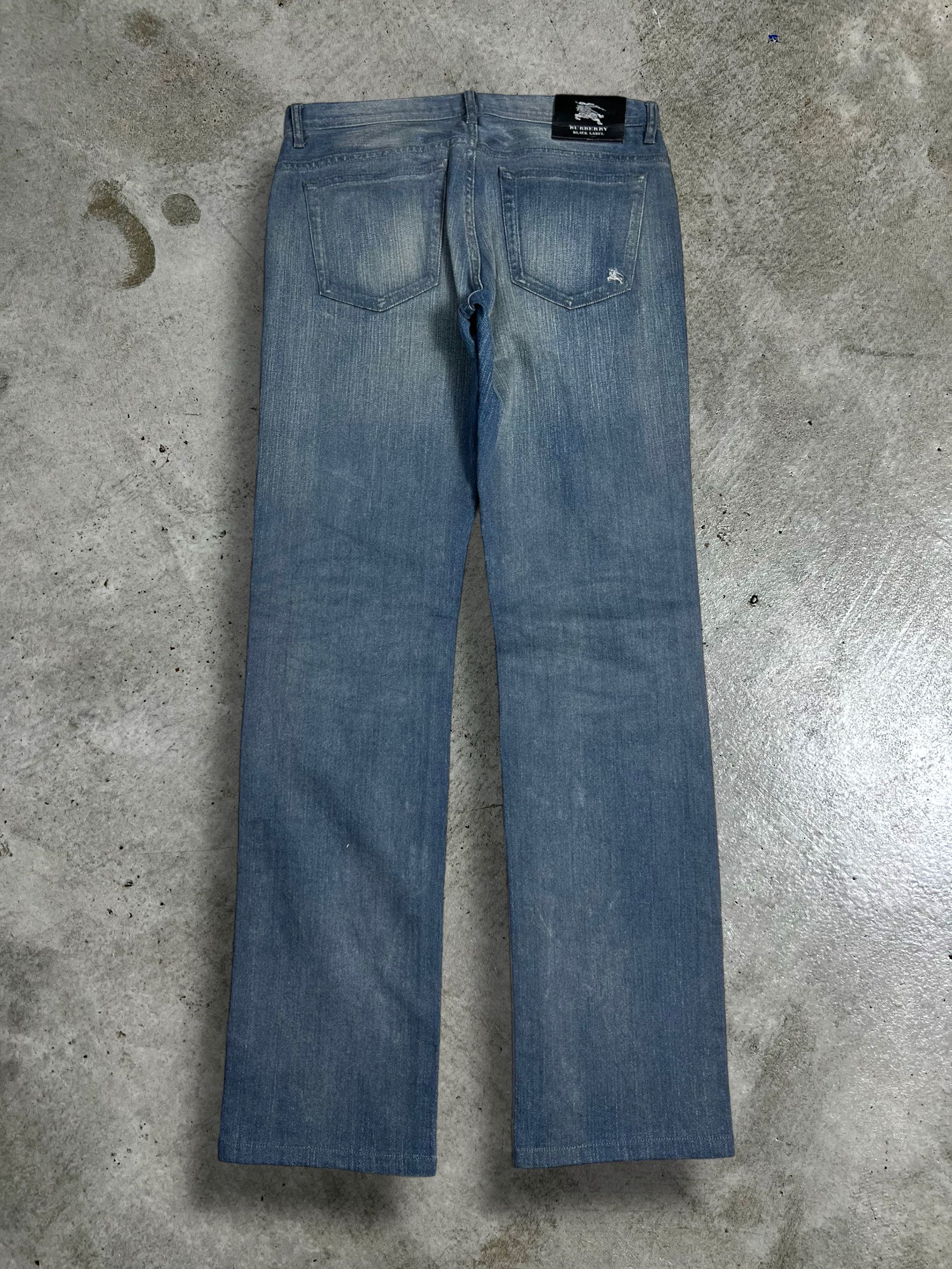 Burberry Burberry Black Label Distressed Denim GTMPT364 Size 31" - 1 Thumbnail