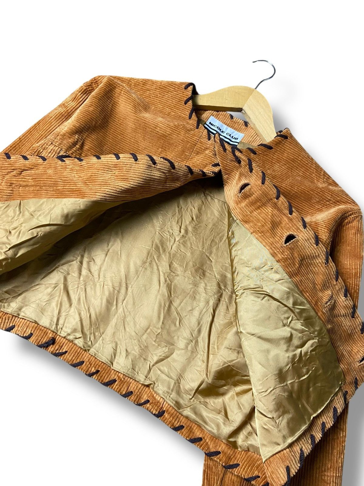 Nicole Club Vintage Nicole Club Workers Corduroy Jacket (170) Size US XXS / EU 40 - 2 Thumbnail