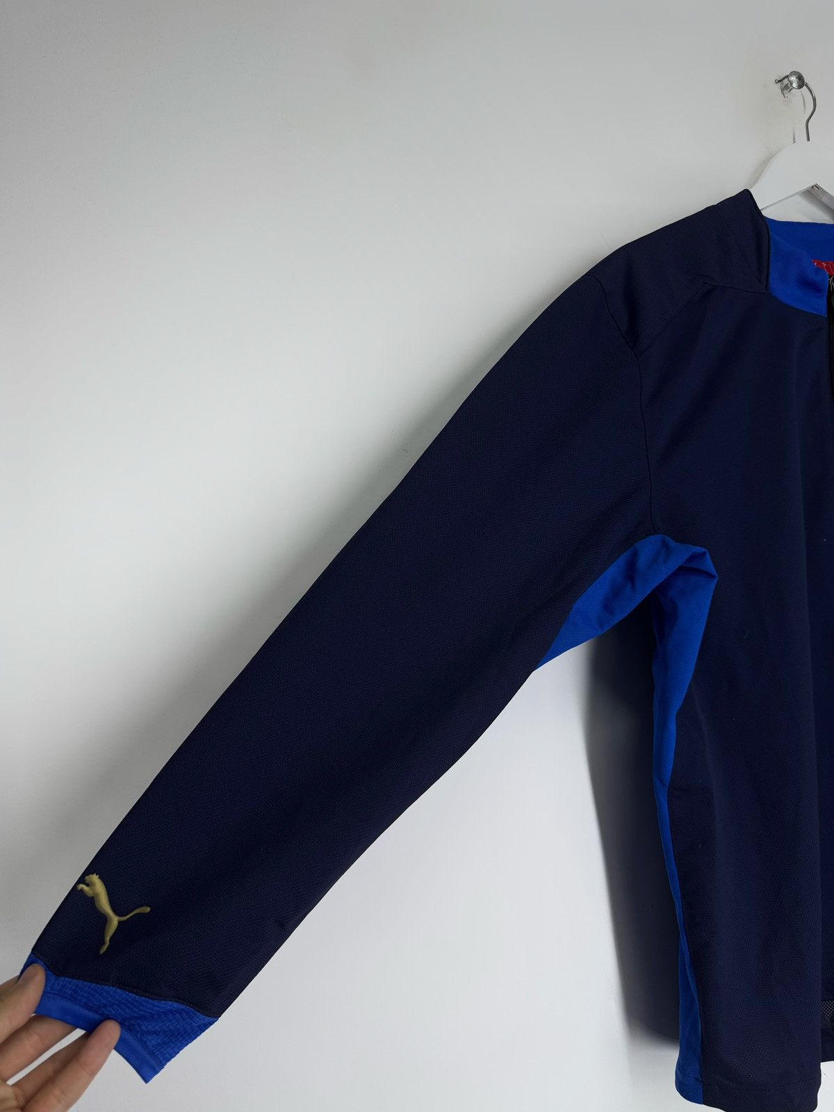 Puma Puma Italy 1/4 Zip Drill Top World Cup Size US L / EU 52-54 / 3 - 7 Thumbnail