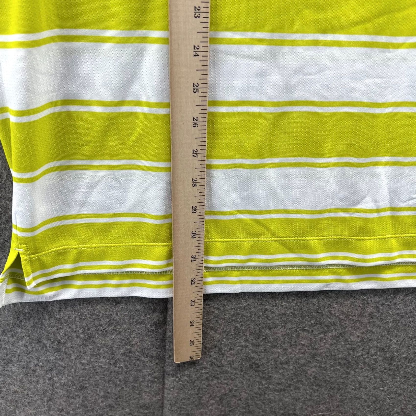 Nike VINTAGE Nike Polo Shirt Men XL White Green Striped Dri-Fit Performance Golf Nike Dri-FIT Shirt Boys Size US XL / EU 56 / 4 - 6 Thumbnail