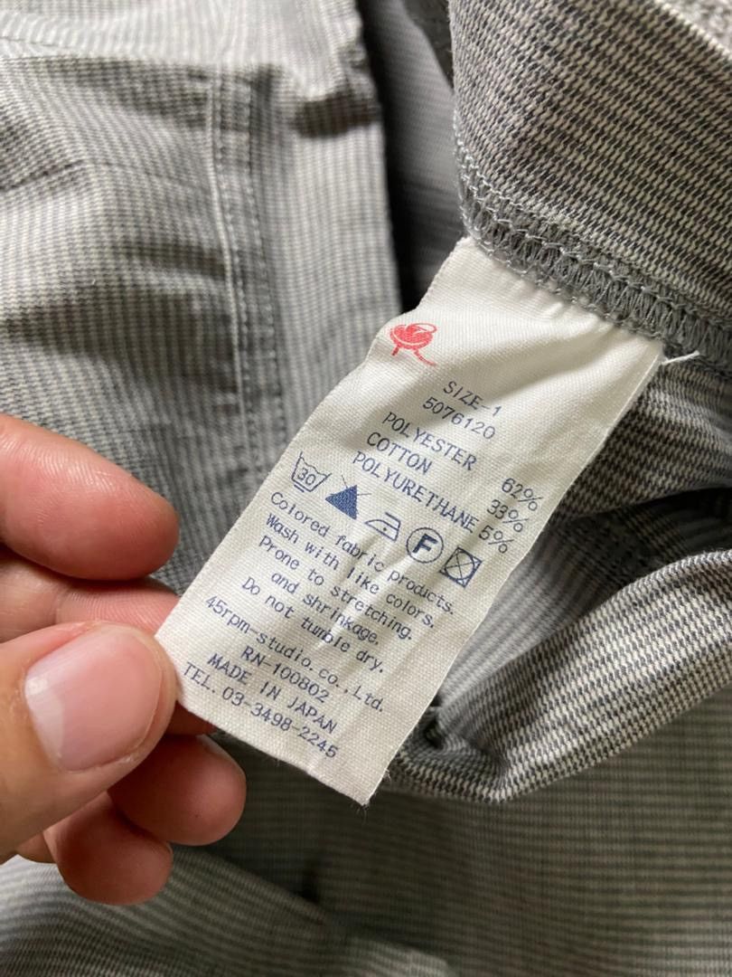 Japanese Brand 45. Japanese Brand Casual Pants (187) Size 26" / US 2 / IT 38 - 4 Thumbnail