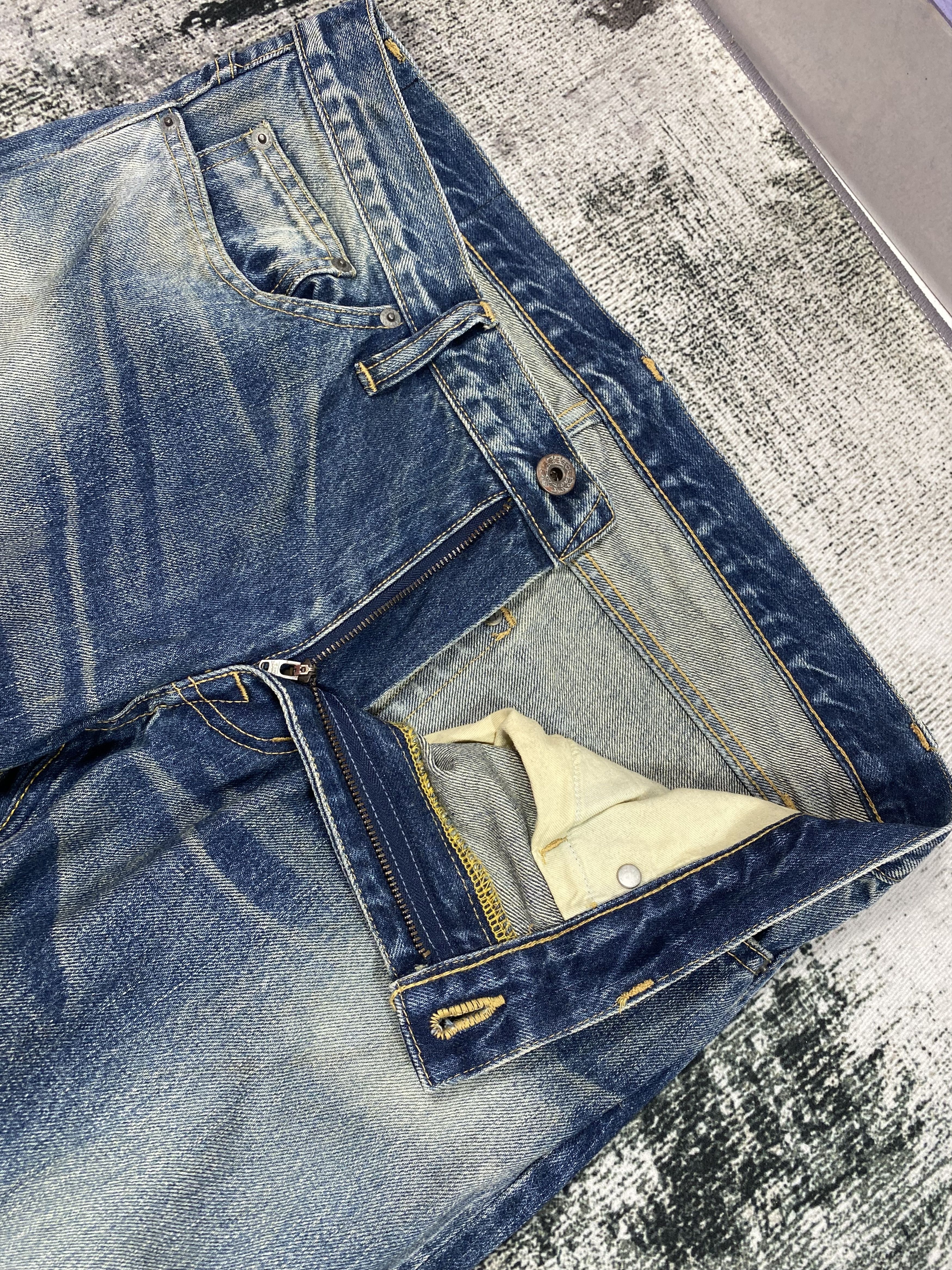 JACKROSE GRAIL🔥Japanese Jack Rose Flared Bootcut Distress Denim Size US 36 / EU 52 - 3 Thumbnail