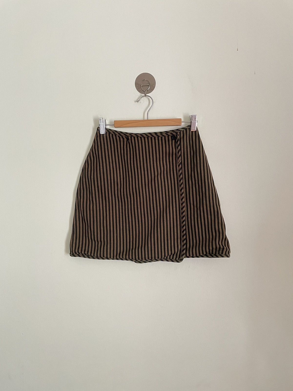 image of Fendi Wrap Mini Skirt, Women's (Size 24)