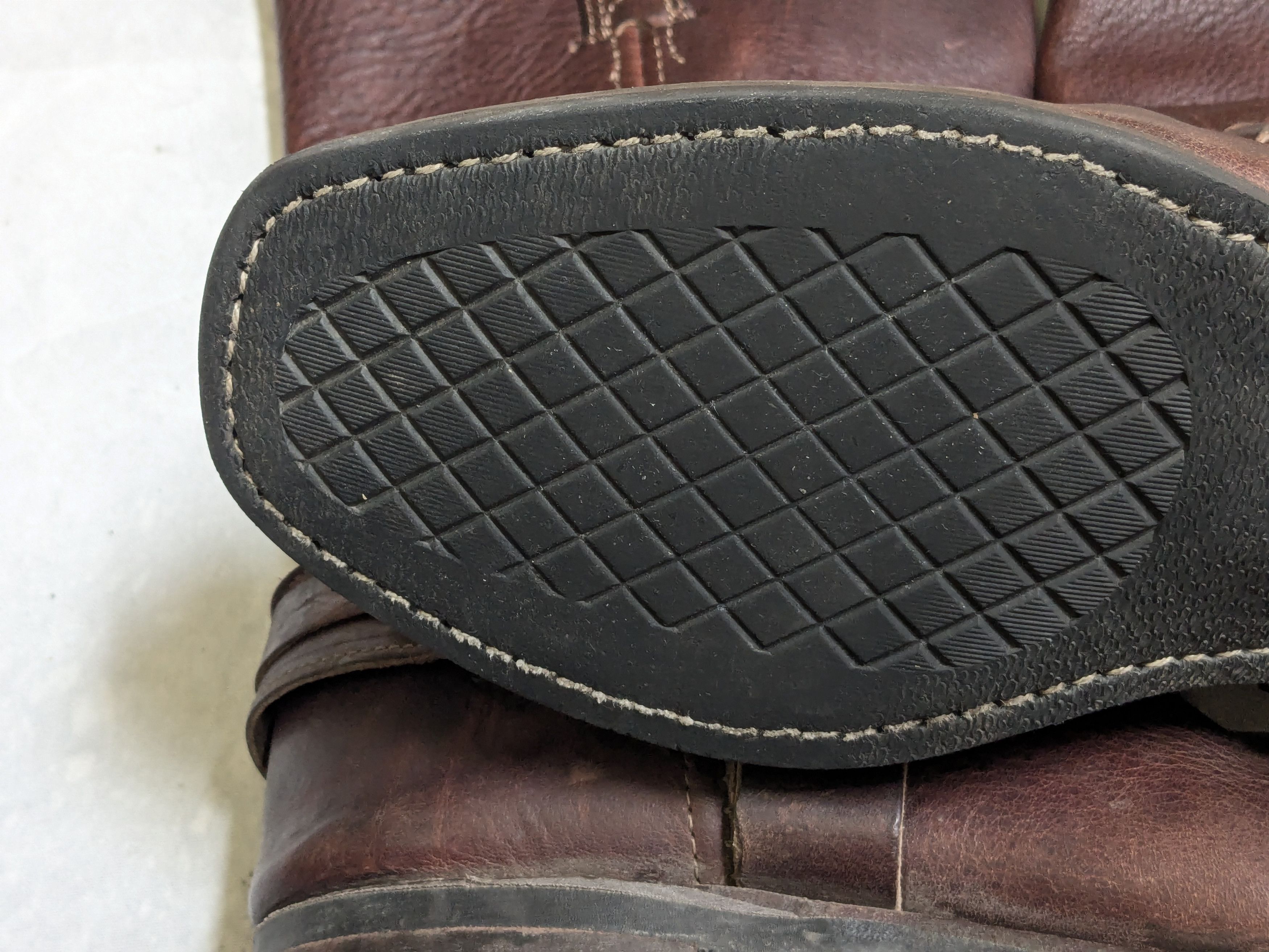 Frye Frye Harness Boots Brown Leather 10 M Buckle Size US 10 / EU 43 - 13 Thumbnail