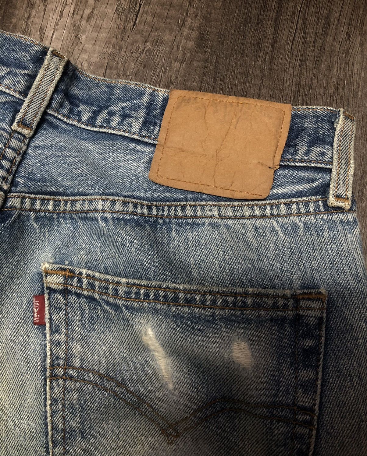 Levi's Vintage Clothing Levi's 501 Stamp Button 190 Size US 32 / EU 48 - 21 Thumbnail