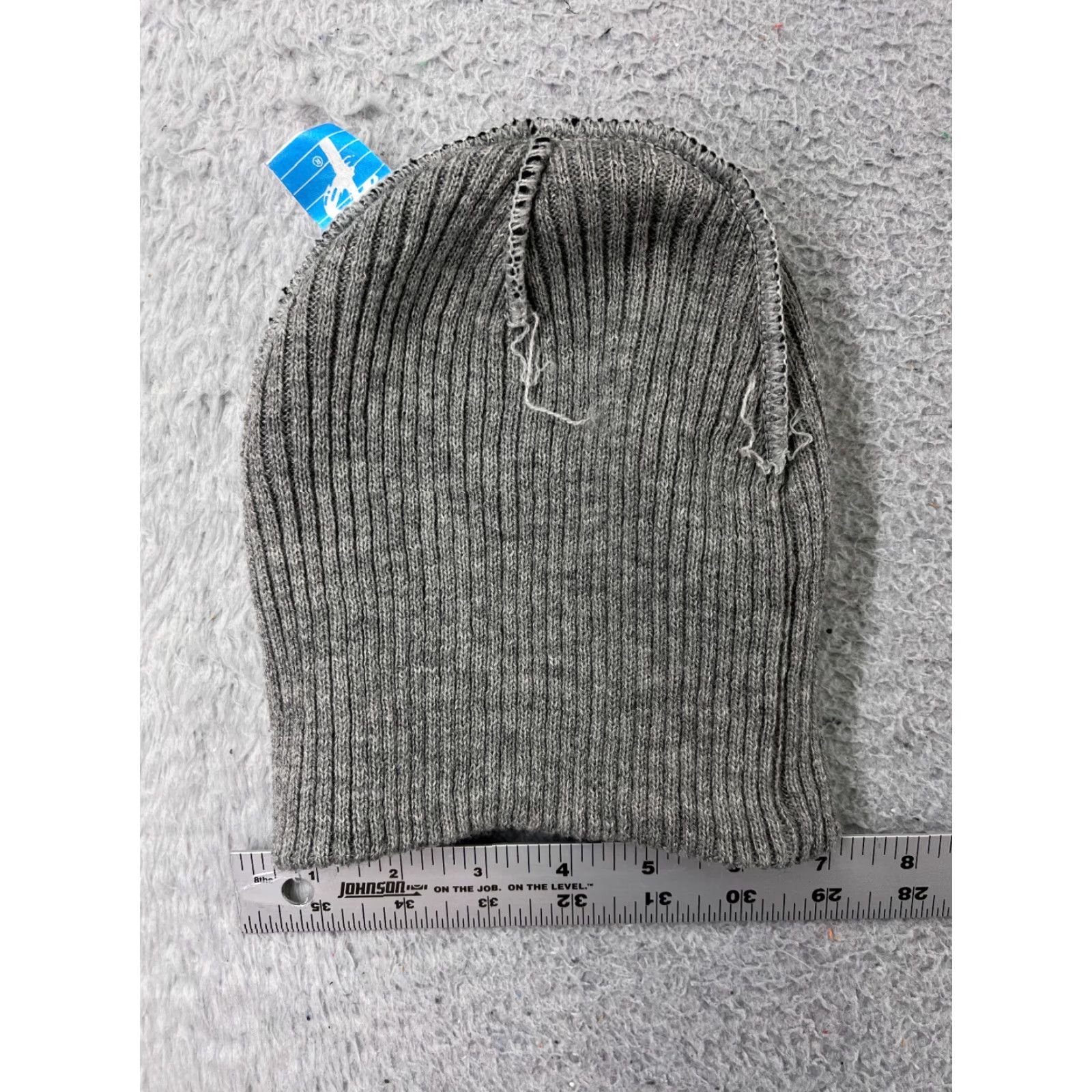 Vintage Paris Accessories Beanie Toque Mens One Size Red Knit Acrylic Casual Skater Size ONE SIZE - 3 Thumbnail
