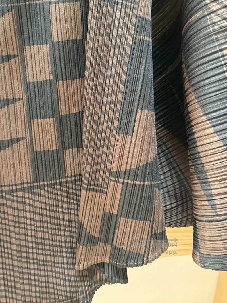 Issey Miyake Issey Miyake size:3 Color Block Midi Skirt Size 22" - 3 Thumbnail