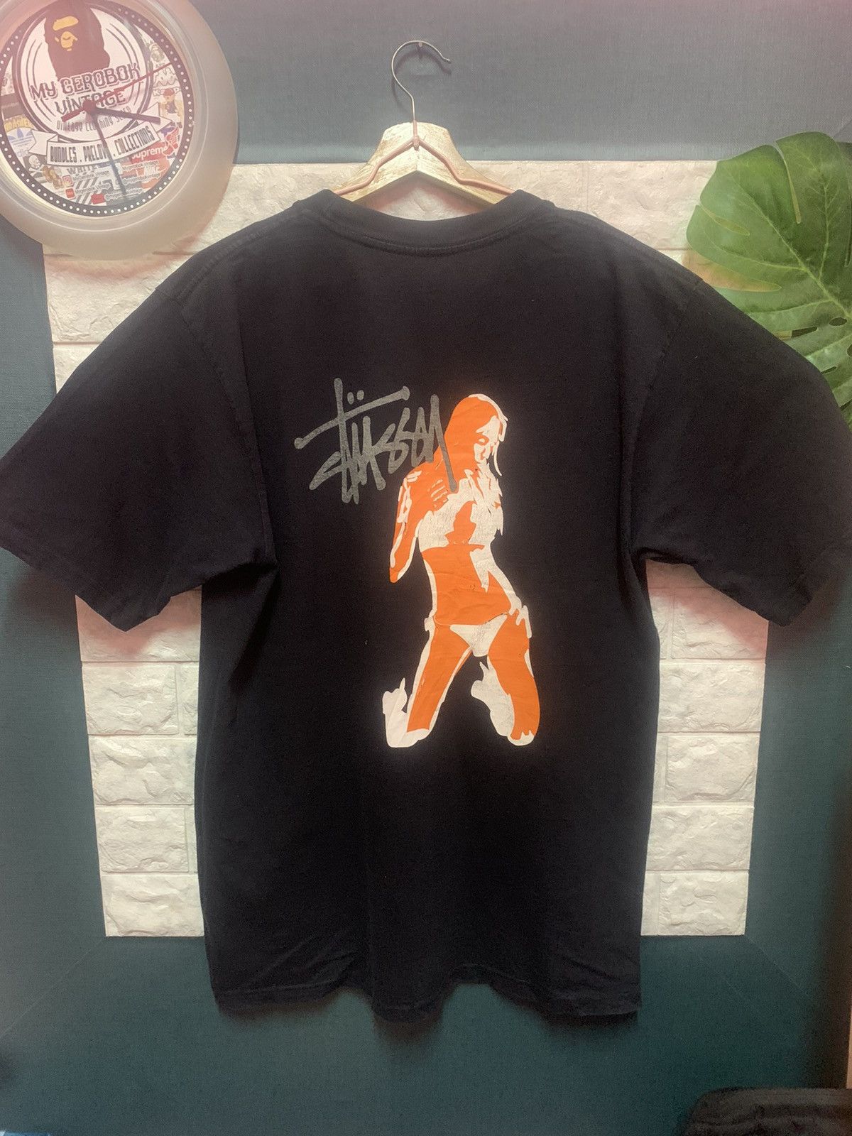 Stussy × Vintage VINTAGE!! Shirt STUSSY X MULTIPLE TECHNIX Size US L / EU 52-54 / 3 - 5 Thumbnail
