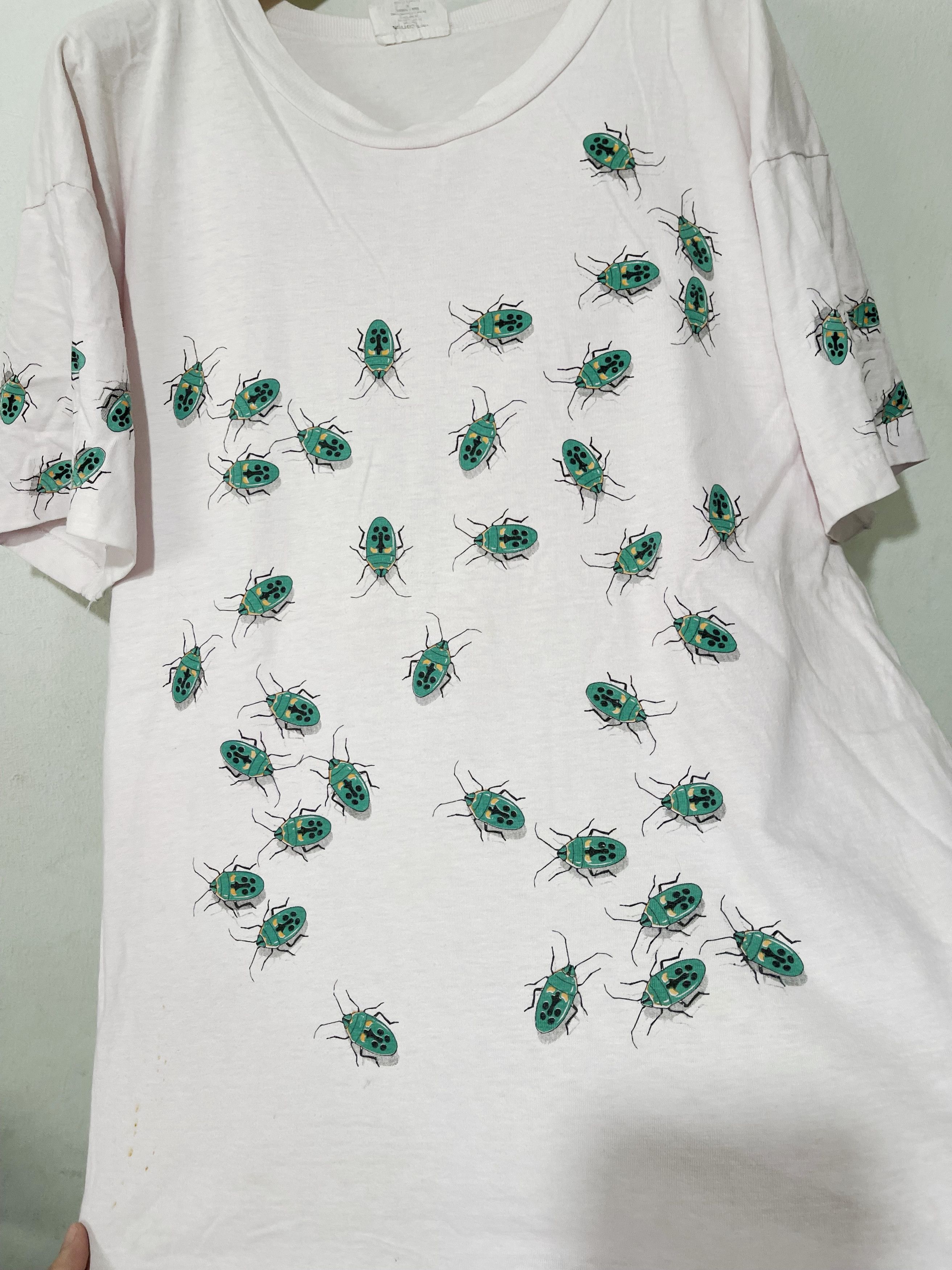 Vintage Vintage 90s Insect Shirt Size US M / EU 48-50 / 2 - 2 Thumbnail