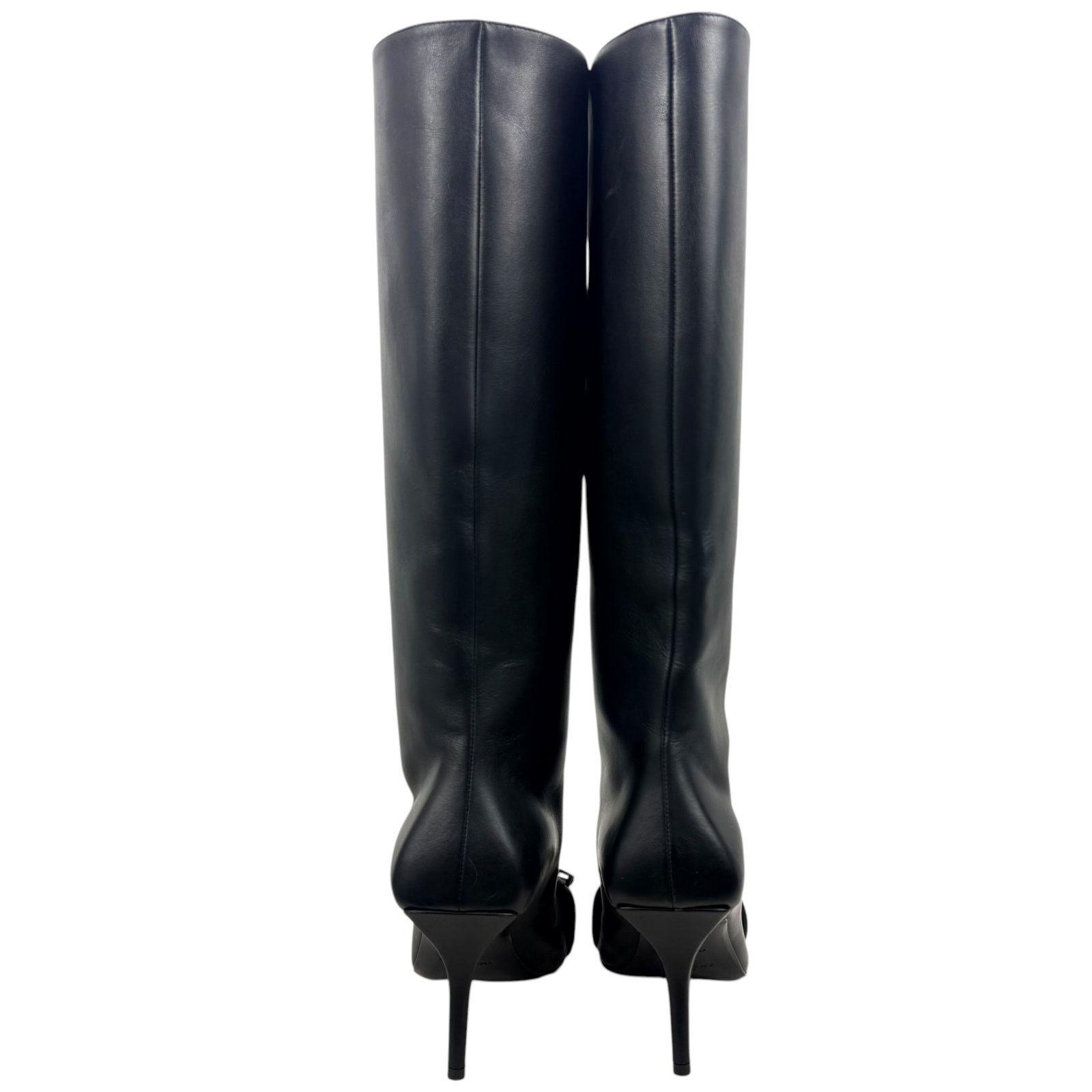 Givenchy New Givenchy G Woven Leather Knee High Square Toe Boots Size US 7 / IT 37 - 5 Thumbnail