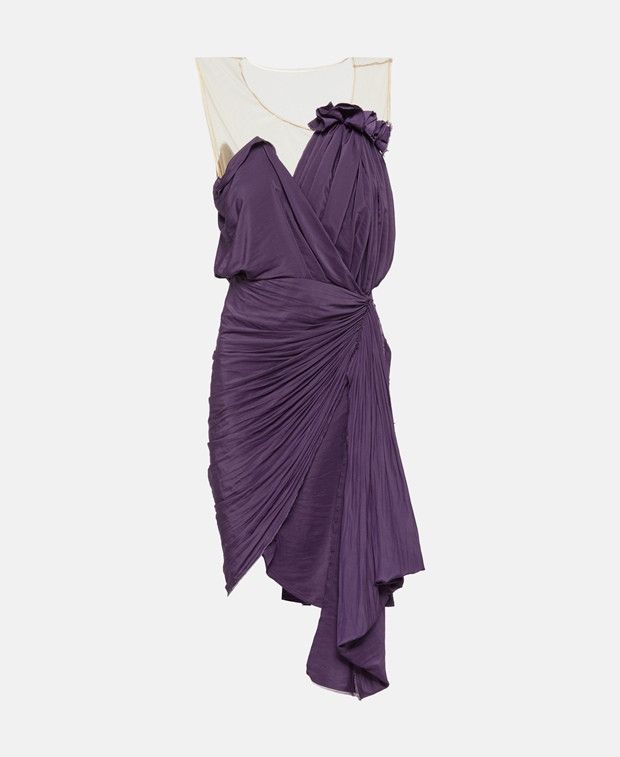 ワンピース LANVIN KNEE SCARF DRESS TWISTED BACK Lanvin KNEE SCARF DRESS TWISTED BACK | Grailed