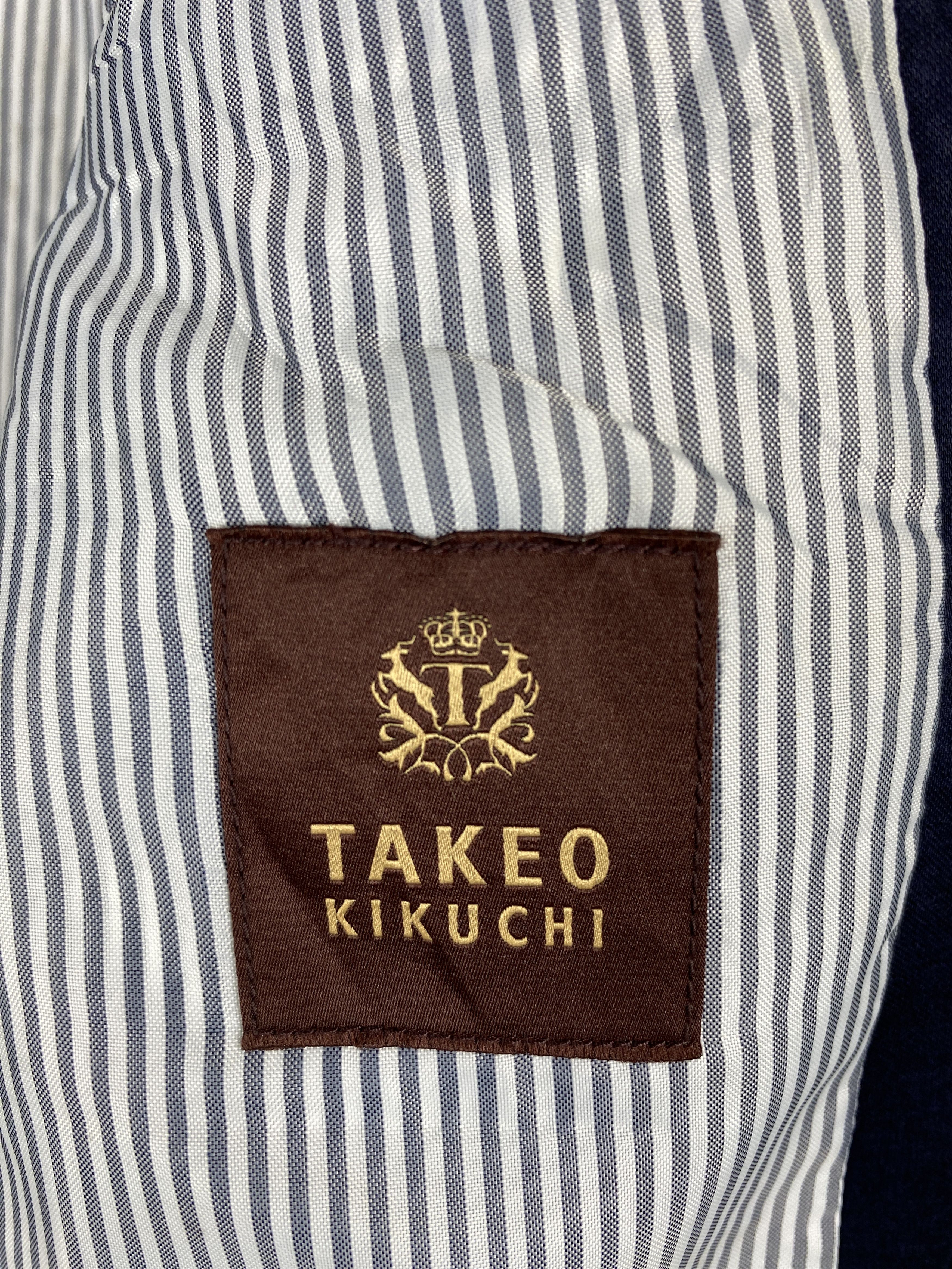 Vintage Takeo Kikuchi Quilted Button Jacket K0015