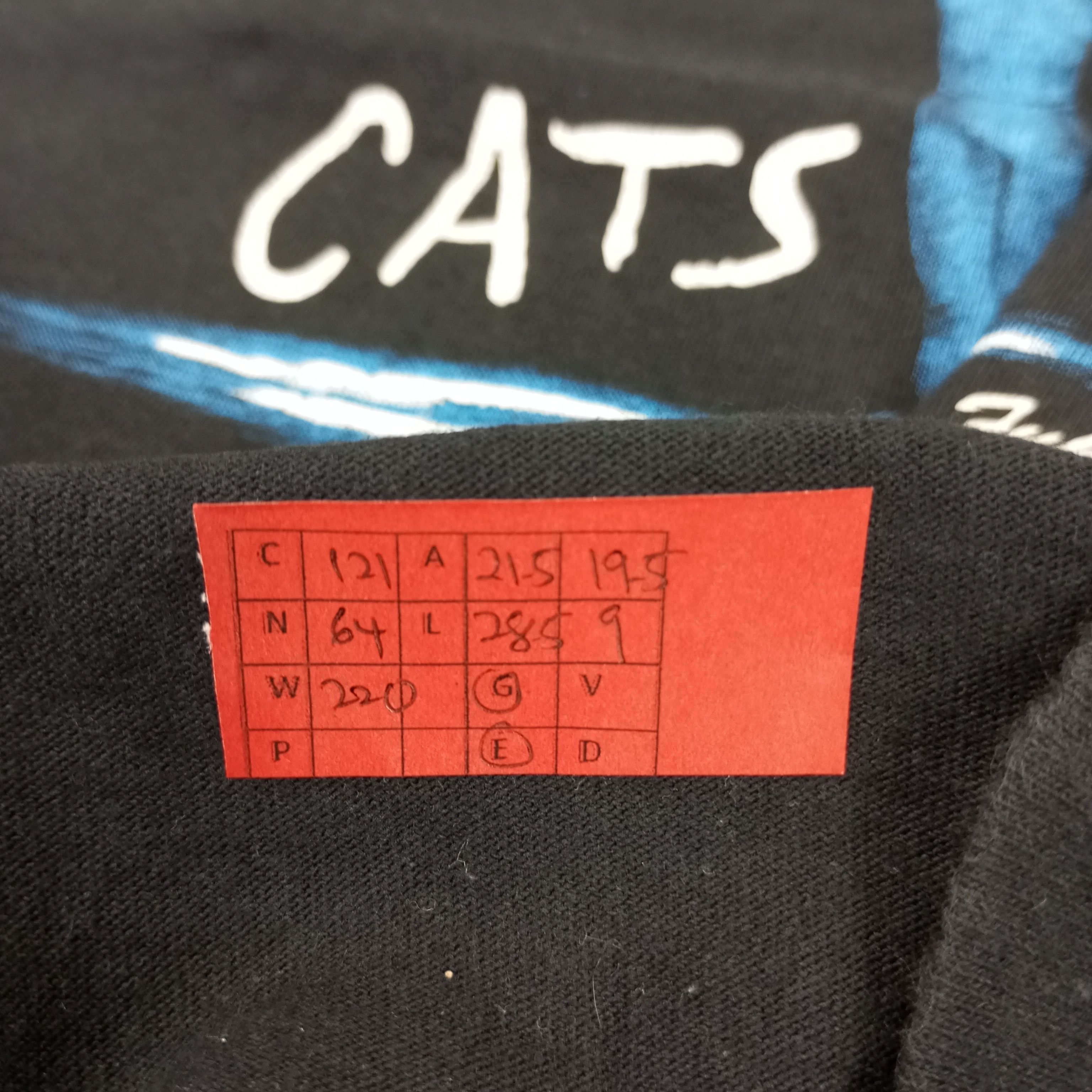 Vintage Cats Movie Vintage Tshirt Promo Style Size US L / EU 52-54 / 3 - 8 Thumbnail