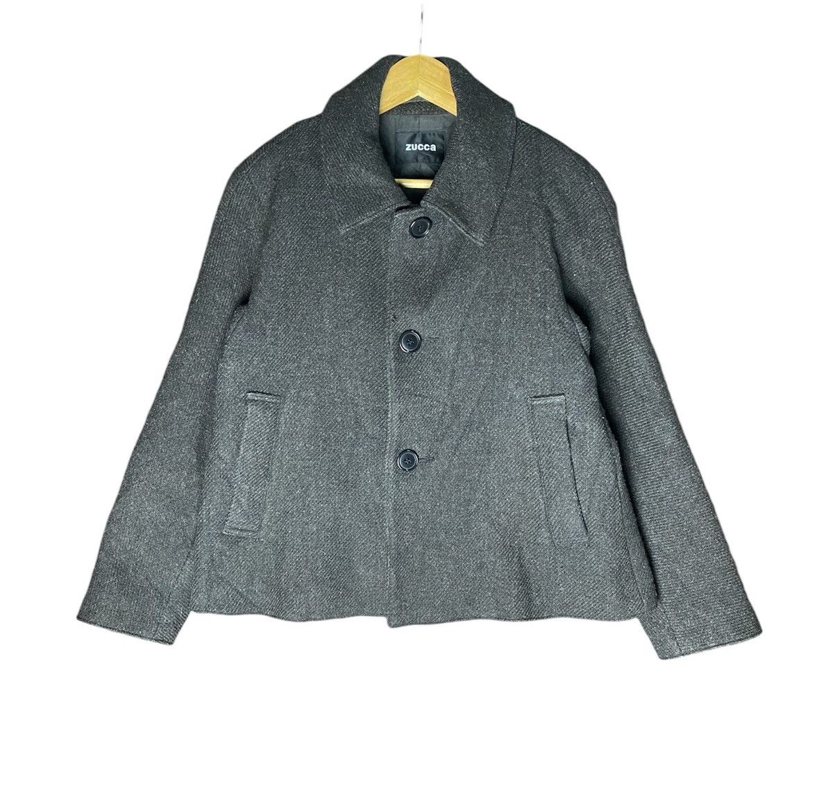 Issey Miyake × Vintage × Zucca Vintage Zucca Wool Jacket Size M / US 6-8 / IT 42-44 - 1 Thumbnail