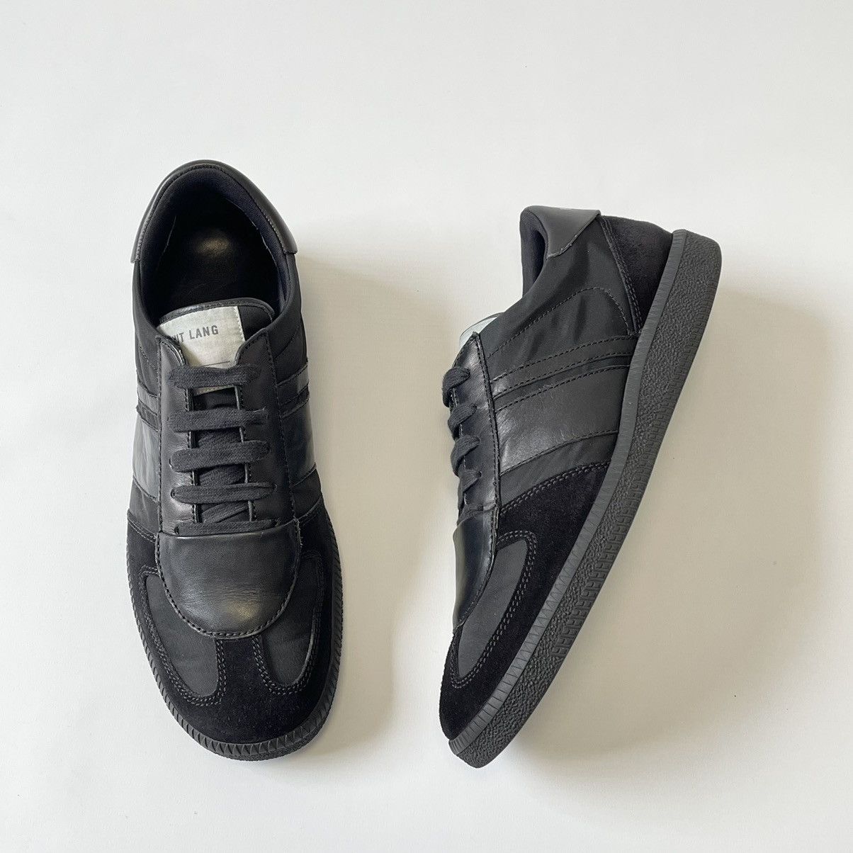 Helmut Lang S/S 05 Black 'GAT' Sneakers | Grailed