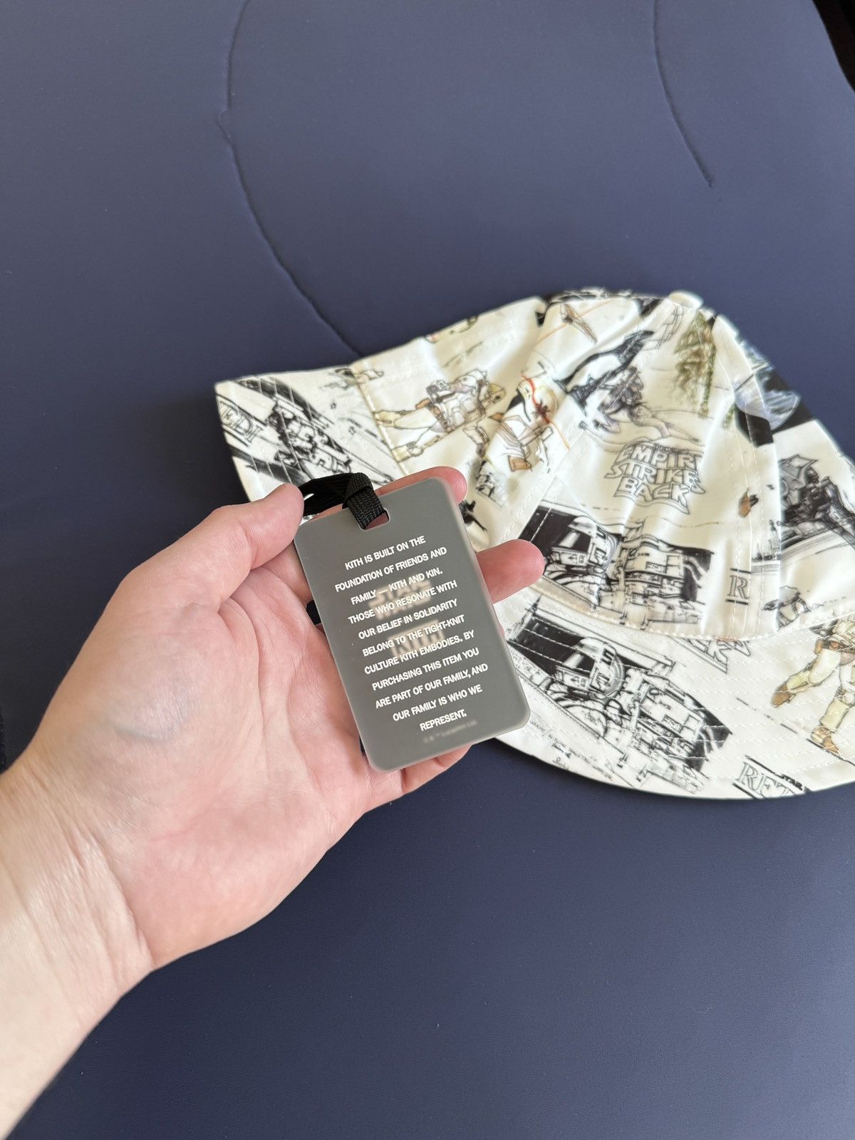 Kith Kith x Star Wars Toil White Bucket Hat New w Tags Size ONE SIZE - 5 Thumbnail